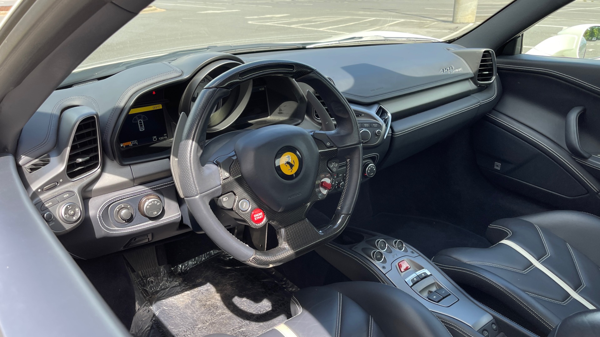 Used 2014 Ferrari 458 ITALIA SPIDER 570HP / F1 AUTO / CF SEATS / CARBON BRAKES / REARVIEW for sale Sold at Formula Imports in Charlotte NC 28227 44