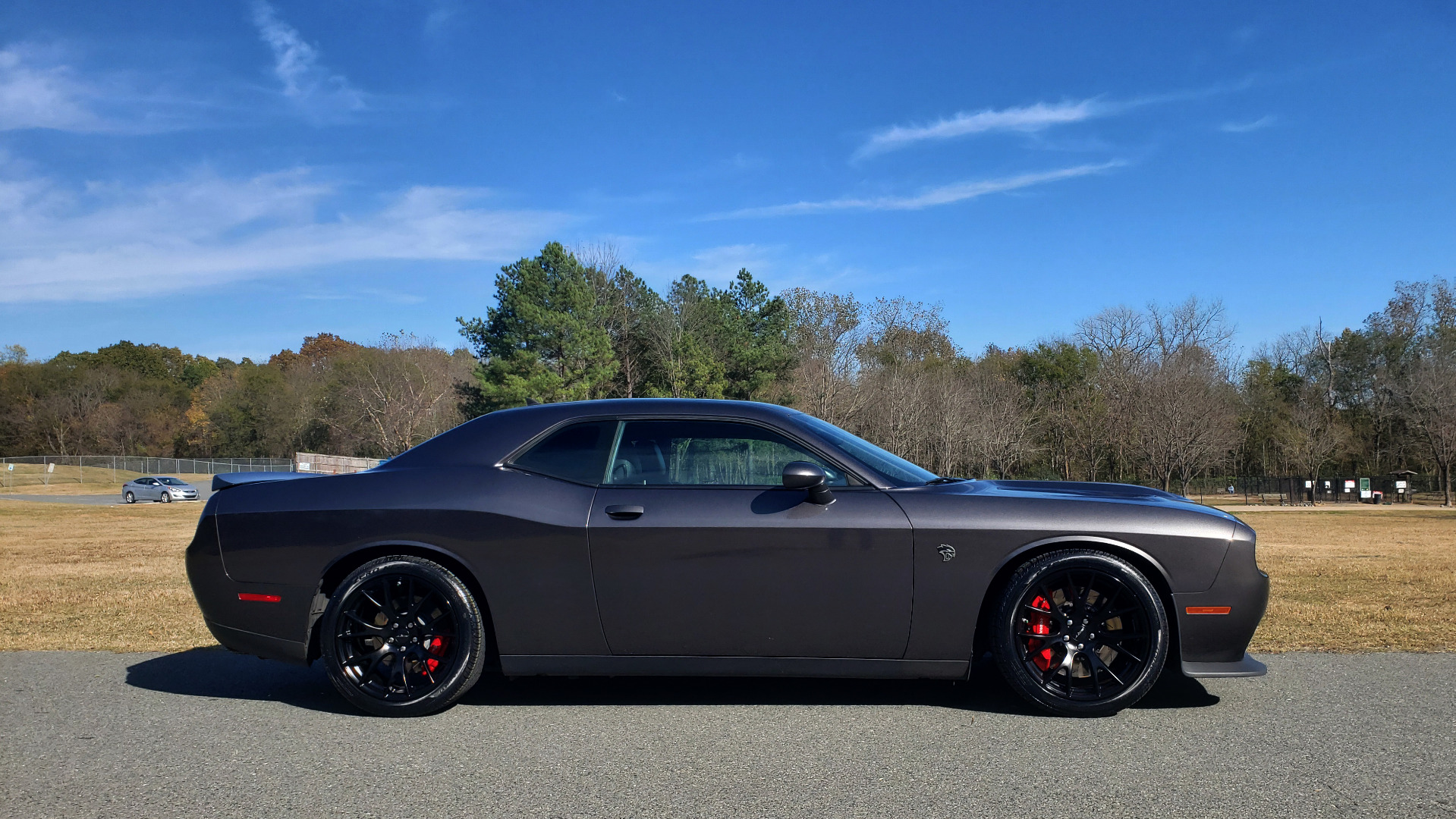 Used 2016 Dodge CHALLENGER SRT HELLCAT COUPE / 6-SPD MAN / NAV / SRT APPS / REARVIEW for sale Sold at Formula Imports in Charlotte NC 28227 11