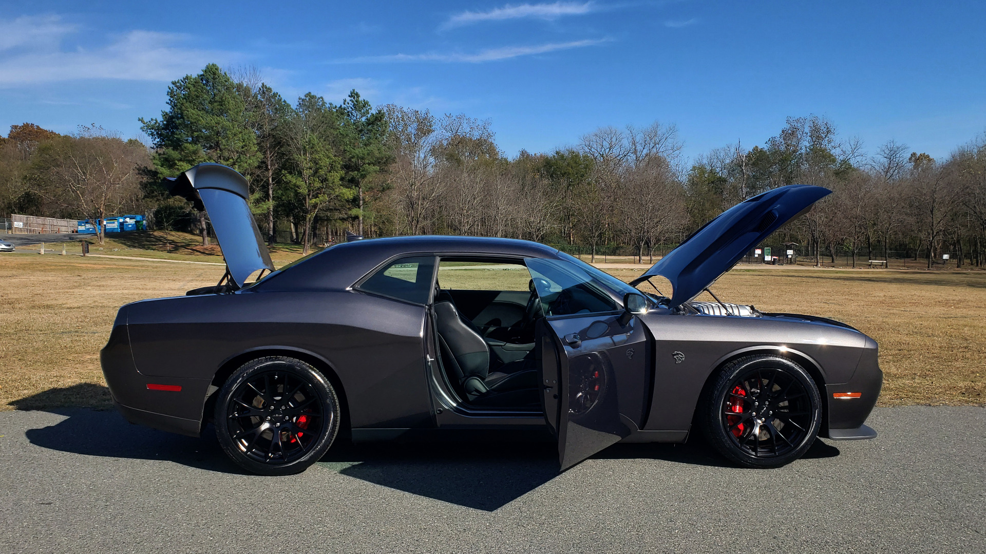 Used 2016 Dodge CHALLENGER SRT HELLCAT COUPE / 6-SPD MAN / NAV / SRT APPS / REARVIEW for sale Sold at Formula Imports in Charlotte NC 28227 16