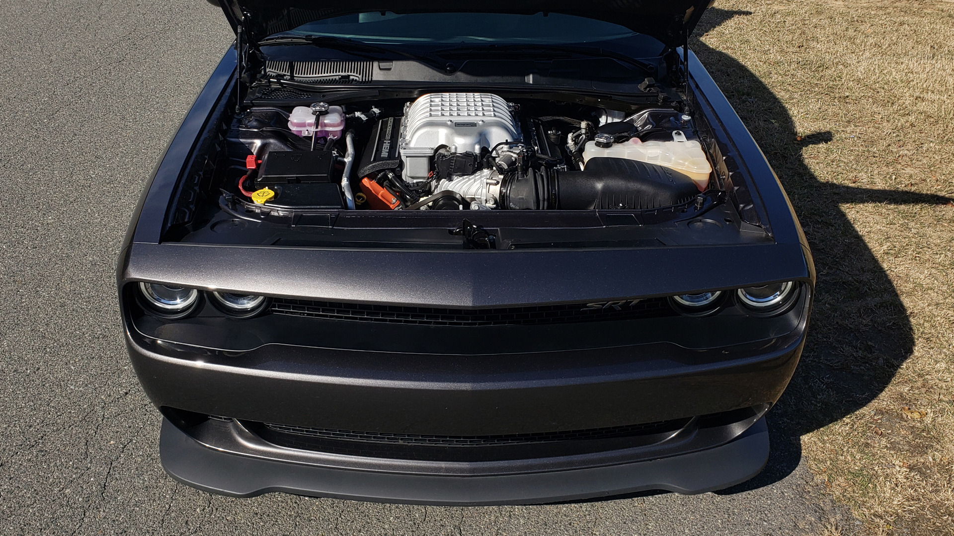 Used 2016 Dodge CHALLENGER SRT HELLCAT COUPE / 6-SPD MAN / NAV / SRT APPS / REARVIEW for sale Sold at Formula Imports in Charlotte NC 28227 17