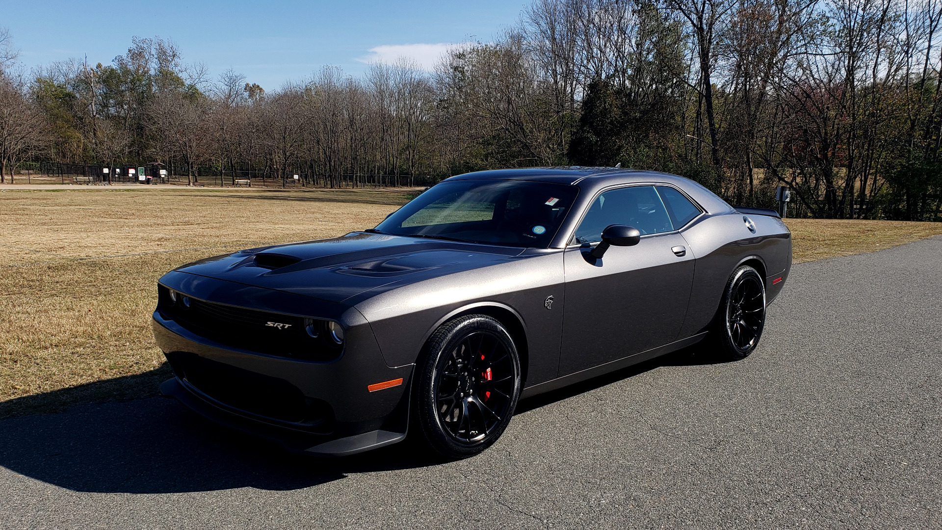 Used 2016 Dodge CHALLENGER SRT HELLCAT COUPE / 6-SPD MAN / NAV / SRT APPS / REARVIEW for sale Sold at Formula Imports in Charlotte NC 28227 2
