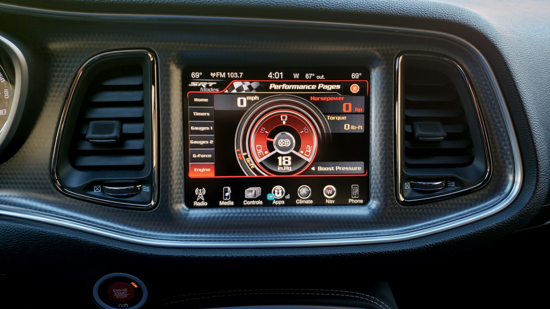 Used 2016 Dodge CHALLENGER SRT HELLCAT COUPE / 6-SPD MAN / NAV / SRT APPS / REARVIEW for sale Sold at Formula Imports in Charlotte NC 28227 59