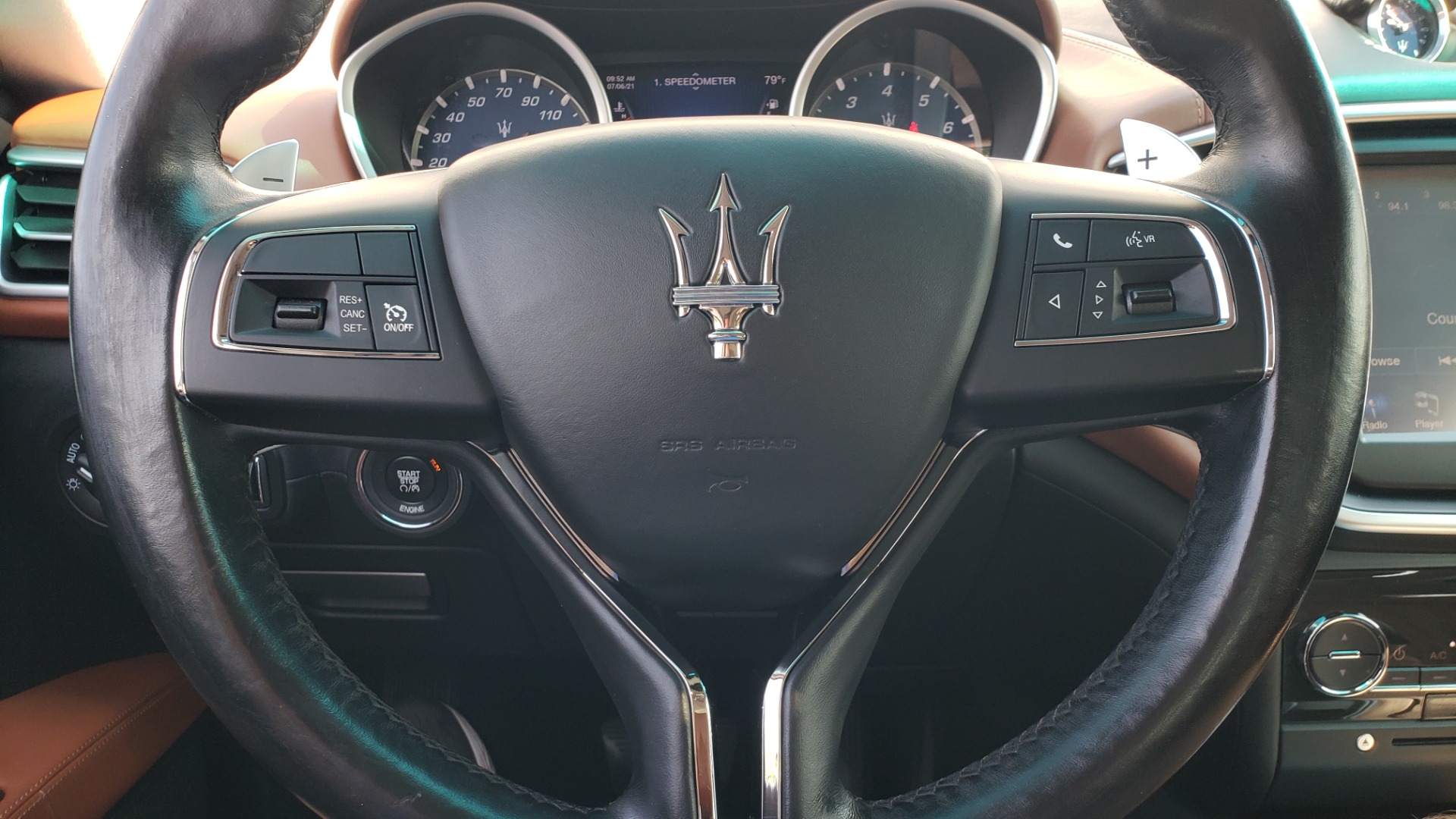 Used 2015 Maserati GHIBLI SEDAN / 3.0L V6 / 8-SPD AUTO / NAV / HTD STS / SUNROOF / REARVIEW for sale Sold at Formula Imports in Charlotte NC 28227 44