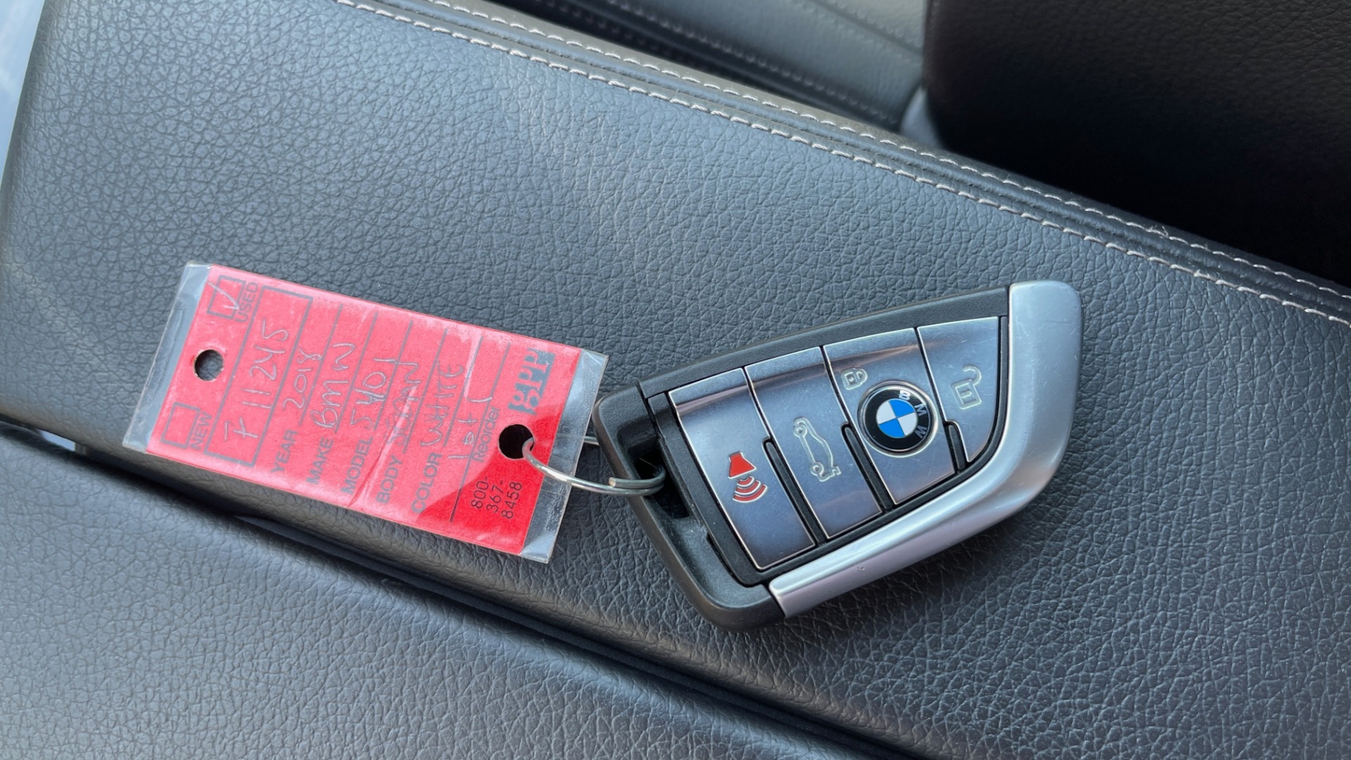 Used 2018 BMW 5 SERIES 540IXDRIVE PREMIUM / PARK ASSIST / KEYLESS ENTRY / SUNROOF / REARVIEW for sale Sold at Formula Imports in Charlotte NC 28227 81