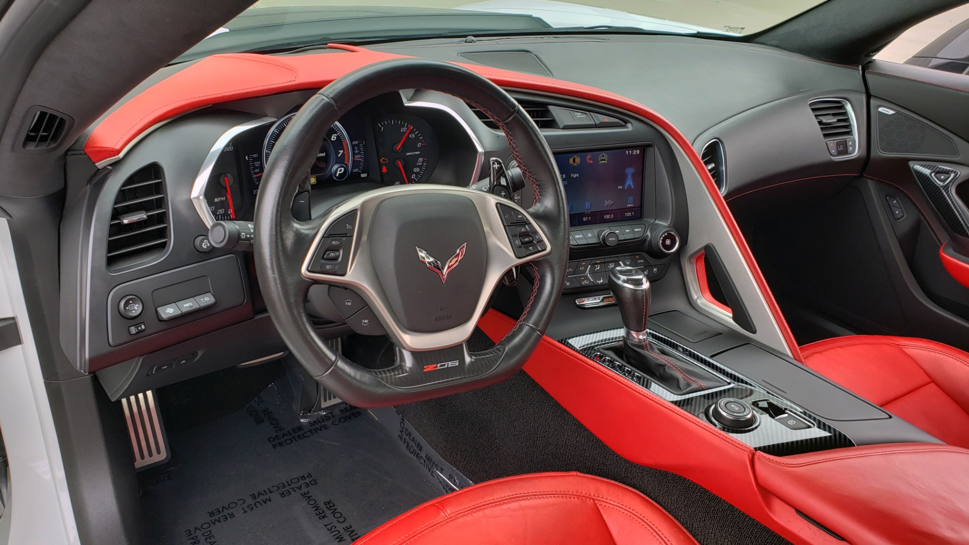 Used 2015 Chevrolet CORVETTE C7 Z06 3LZ COUPE / NAV / COMP STS / CF ROOF / REMOTE START / REARVIEW for sale Sold at Formula Imports in Charlotte NC 28227 45