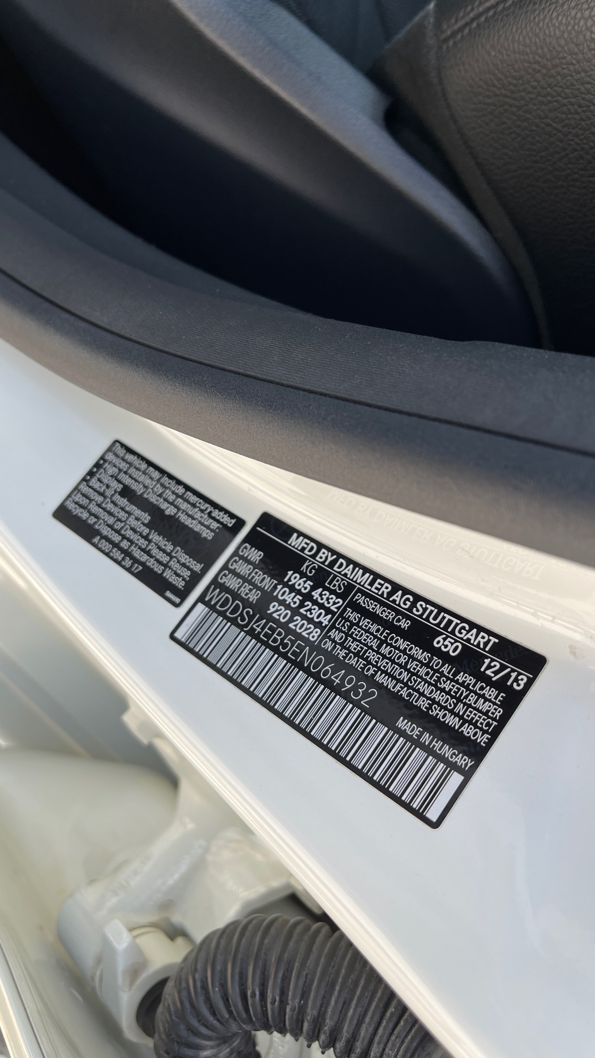 Used 2014 Mercedes-Benz CLA-Class 250 PREMIUM / NAV / MULTIMEDIA PKG / PANO-ROOF / REARVIEW for sale Sold at Formula Imports in Charlotte NC 28227 19
