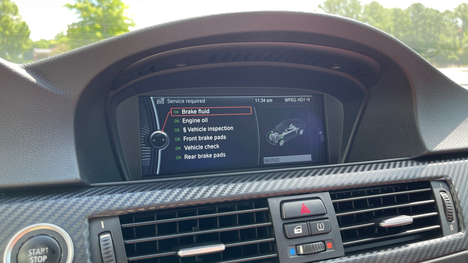 Used 2011 BMW M3 PREMIUM COUPE / CLD WTHR / TECH / SMARTPHONEINT / PARK ASST for sale Sold at Formula Imports in Charlotte NC 28227 62