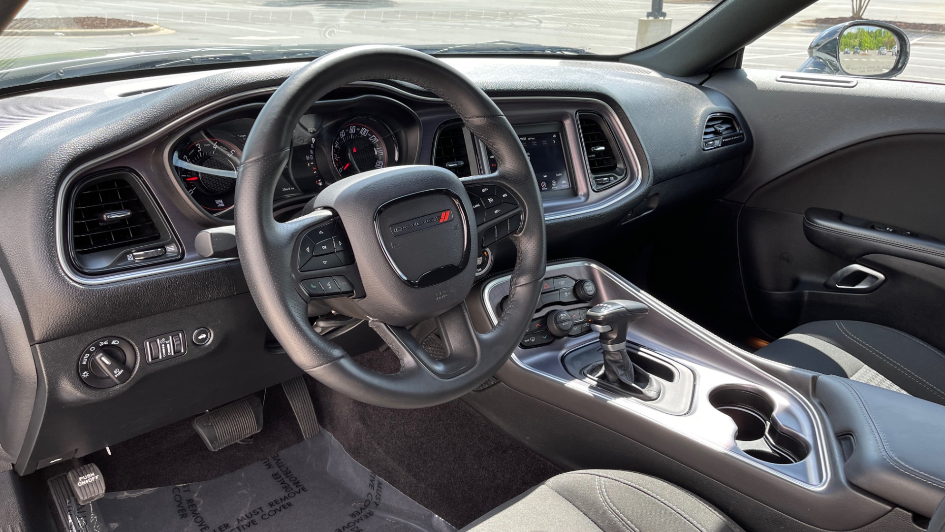 Used 2018 Dodge CHALLENGER SXT COUPE / BLACKTOP PKG / 3.6L V6 / 8-SPD AUTO / REARVIEW for sale Sold at Formula Imports in Charlotte NC 28227 35