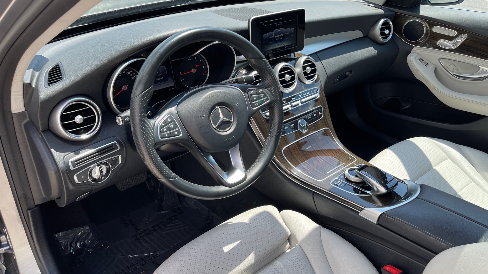 Used 2016 Mercedes-Benz C-CLASS C 300 / PREMIUM / NAV / PANO-ROOF / BSA / REARVIEW for sale Sold at Formula Imports in Charlotte NC 28227 35