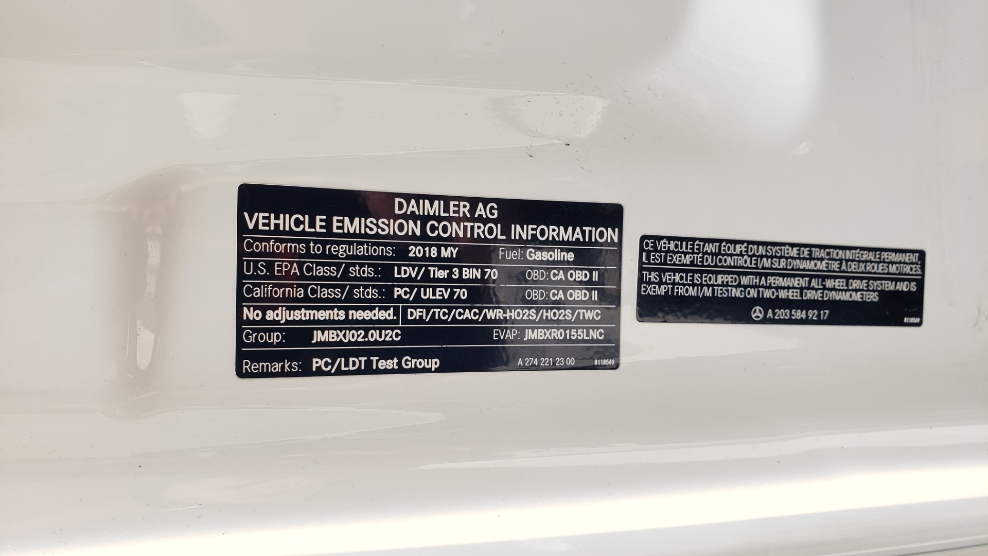 Used 2018 Mercedes-Benz E-CLASS E 300 4MATIC / PREMIUM / NAV / PANO-ROOF / BURMESTER / REARVIEW for sale Sold at Formula Imports in Charlotte NC 28227 14