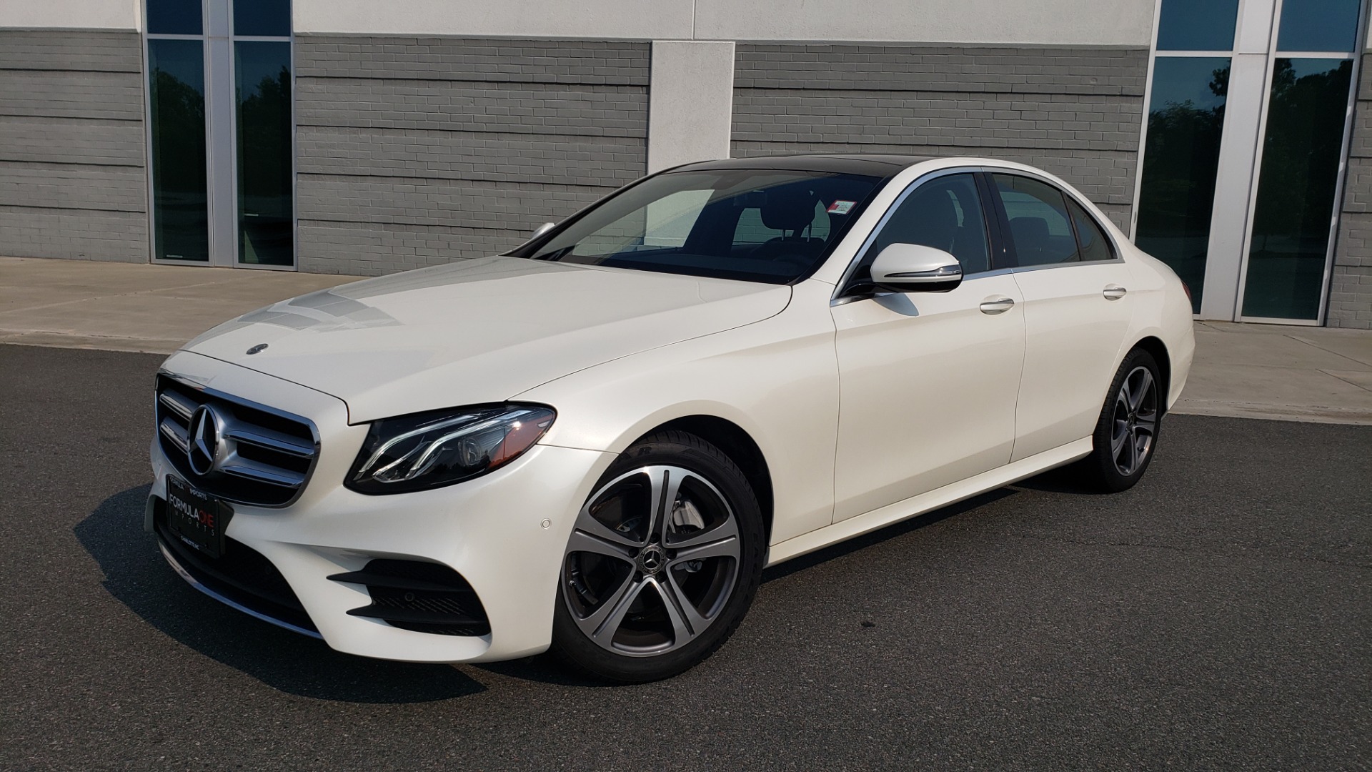 Used 2018 Mercedes-Benz E-CLASS E 300 4MATIC / PREMIUM / NAV / PANO-ROOF / BURMESTER / REARVIEW for sale Sold at Formula Imports in Charlotte NC 28227 1