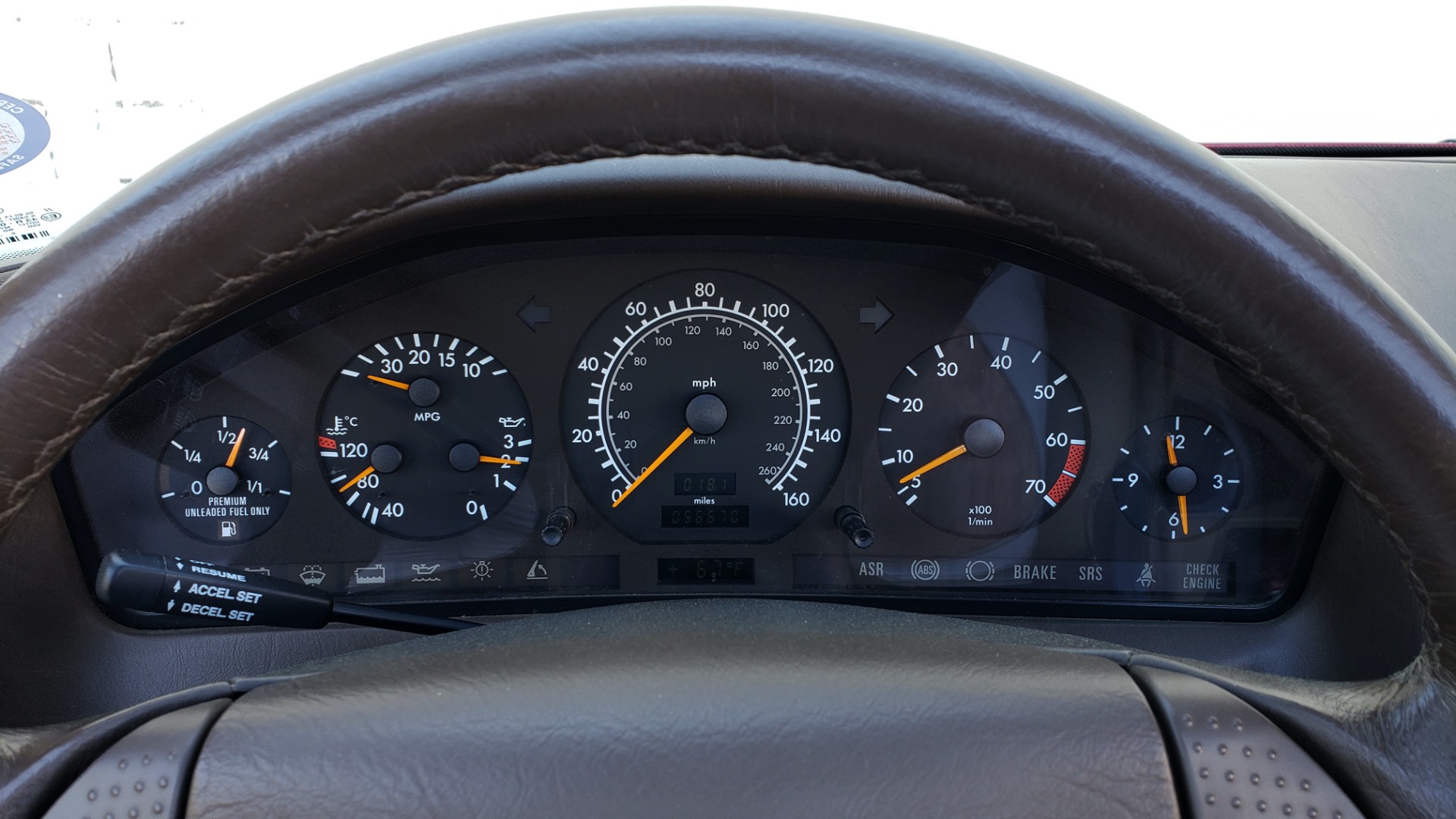 Used 1997 Mercedes-Benz SL-Class Roadster / BOSE / TWO-TOPS for sale Sold at Formula Imports in Charlotte NC 28227 55