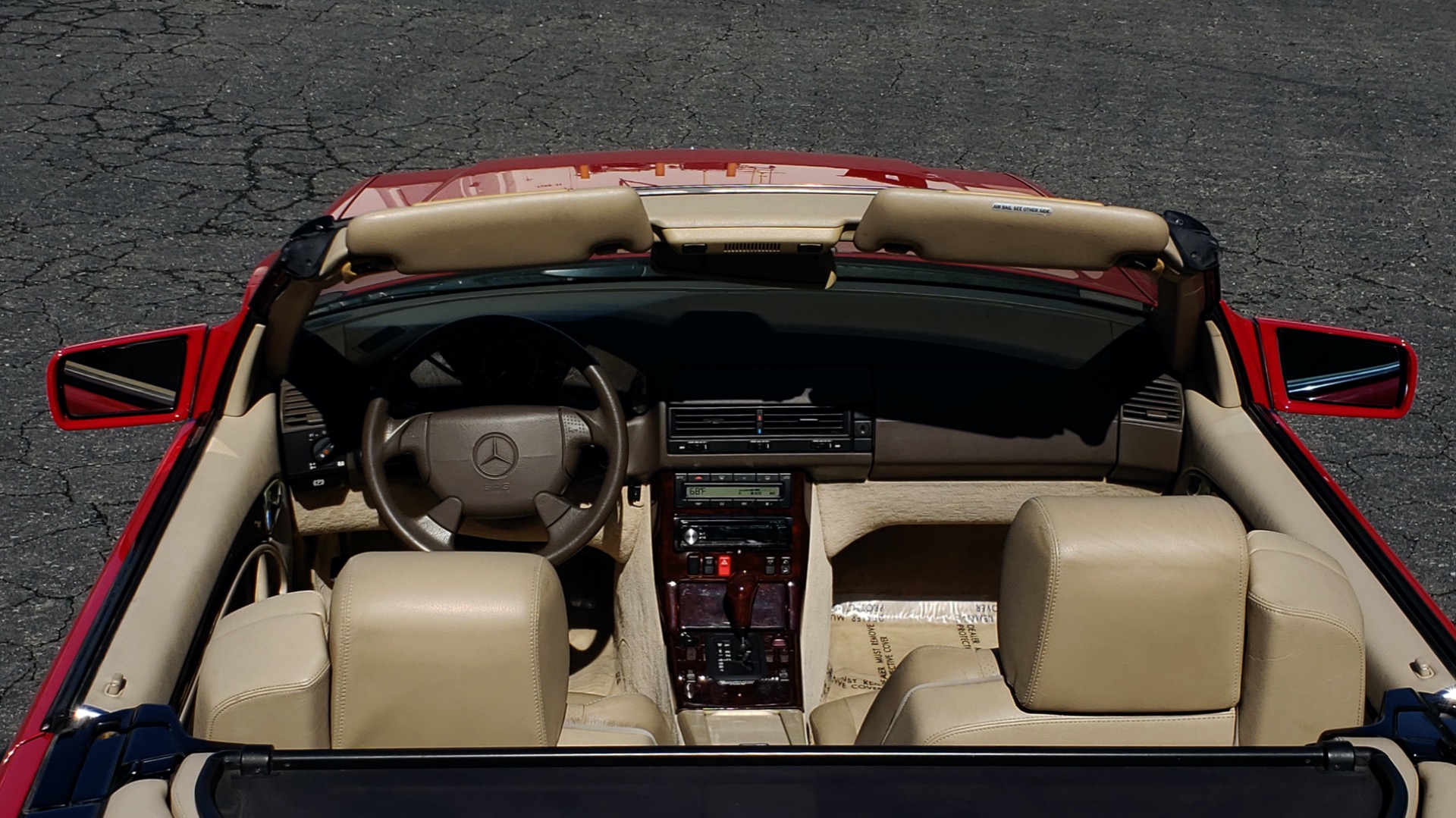 Used 1997 Mercedes-Benz SL-Class Roadster / BOSE / TWO-TOPS for sale Sold at Formula Imports in Charlotte NC 28227 73