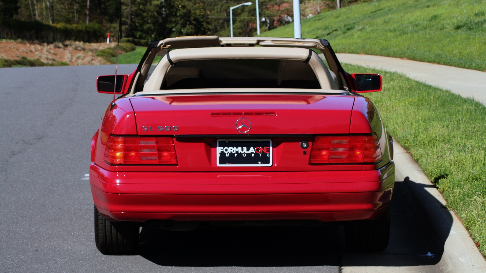 Used 1997 Mercedes-Benz SL-Class Roadster / BOSE / TWO-TOPS for sale Sold at Formula Imports in Charlotte NC 28227 89