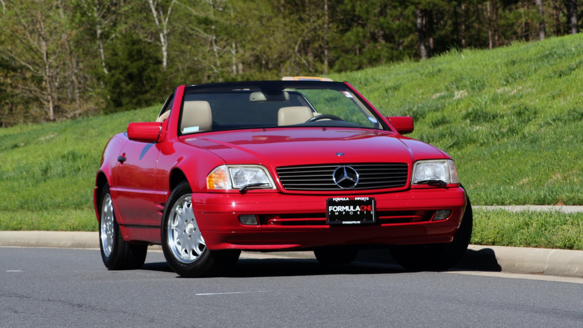 Used 1997 Mercedes-Benz SL-Class Roadster / BOSE / TWO-TOPS for sale Sold at Formula Imports in Charlotte NC 28227 96