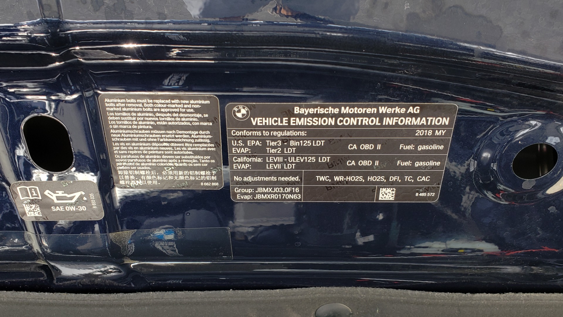 Used 2018 BMW X5 XDRIVE35I PREMIUM / LUXURY / DRVR ASST / HUD / LANE WARNING / REARVIEW for sale Sold at Formula Imports in Charlotte NC 28227 16