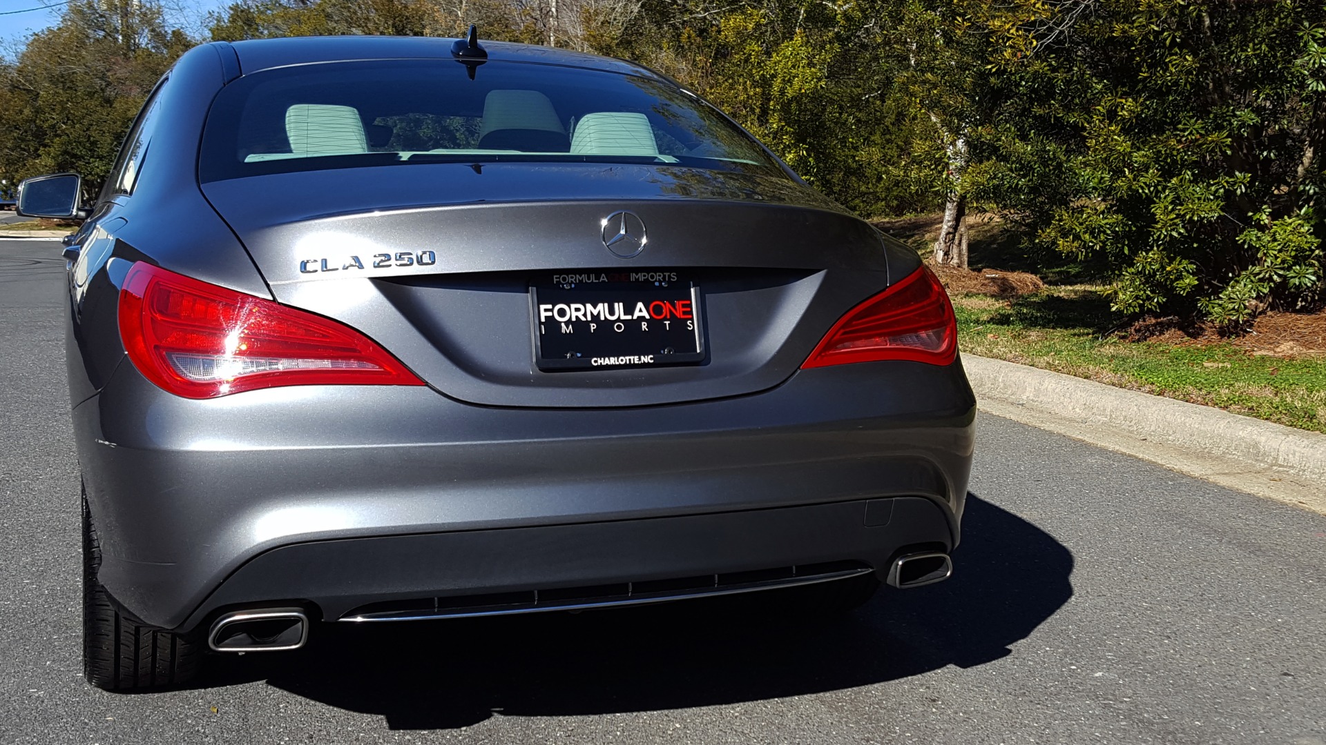 Used 2014 Mercedes-Benz CLA-CLASS CLA 250 / NAV / PANO-ROOF / BLIND SPOT ASSIST / XENON HEADLIGHTS for sale Sold at Formula Imports in Charlotte NC 28227 4