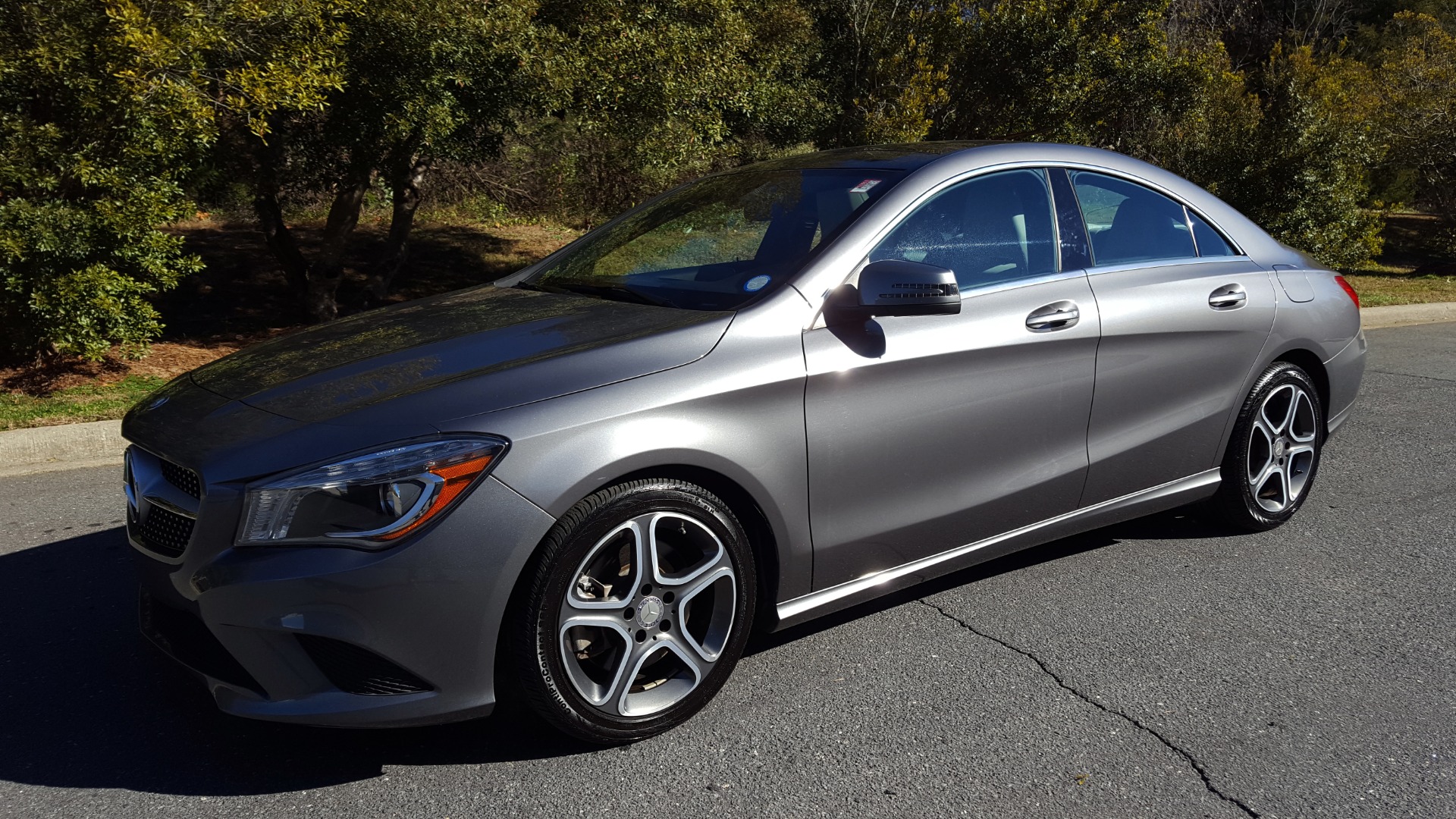 Used 2014 Mercedes-Benz CLA-CLASS CLA 250 / NAV / PANO-ROOF / BLIND SPOT ASSIST / XENON HEADLIGHTS for sale Sold at Formula Imports in Charlotte NC 28227 1