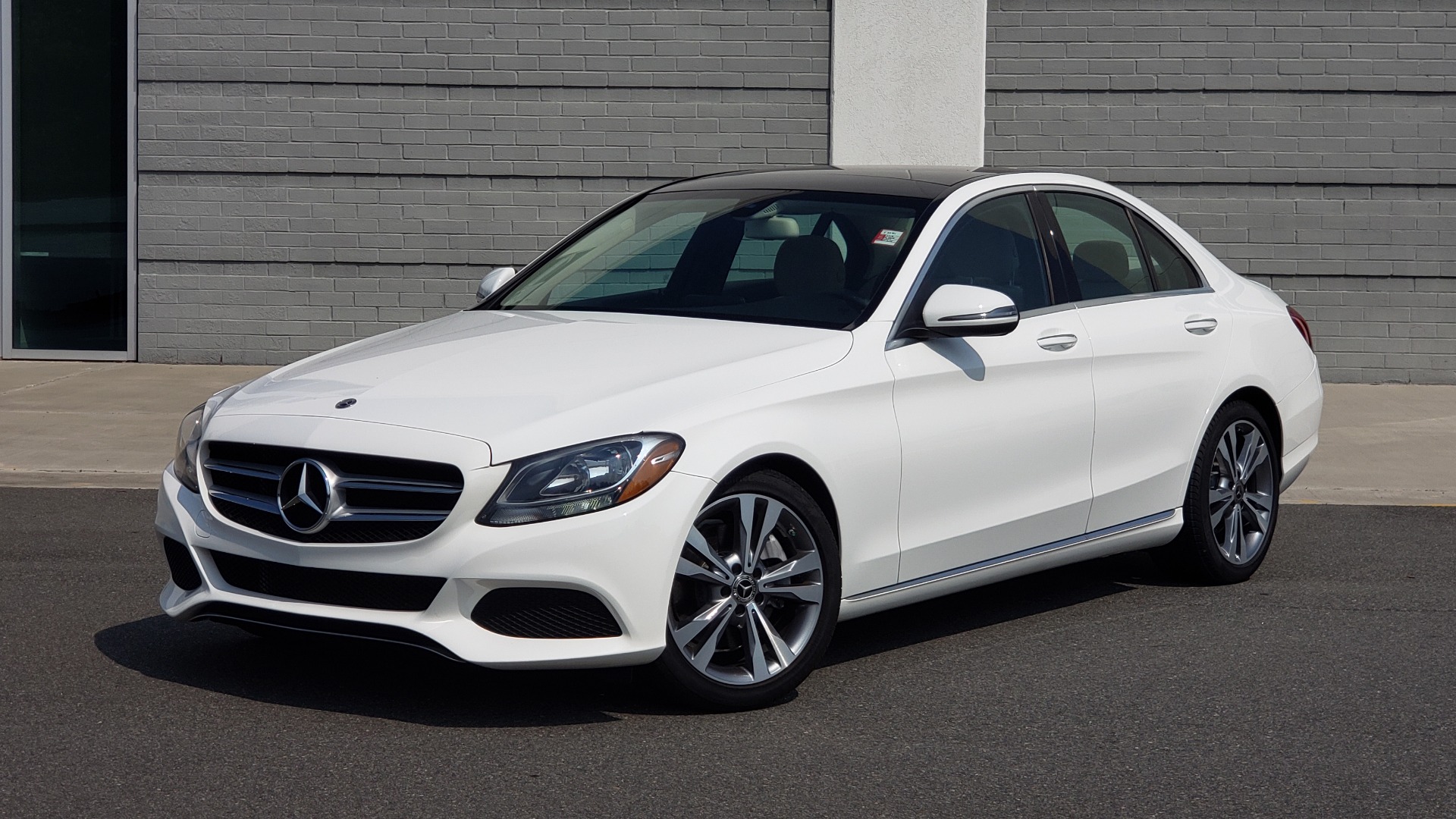 Used 2018 Mercedes-Benz C-CLASS C 300 PREMIUM / KEYLESS-GO / APPLE / PANO-ROOF / REARVIEW for sale Sold at Formula Imports in Charlotte NC 28227 1