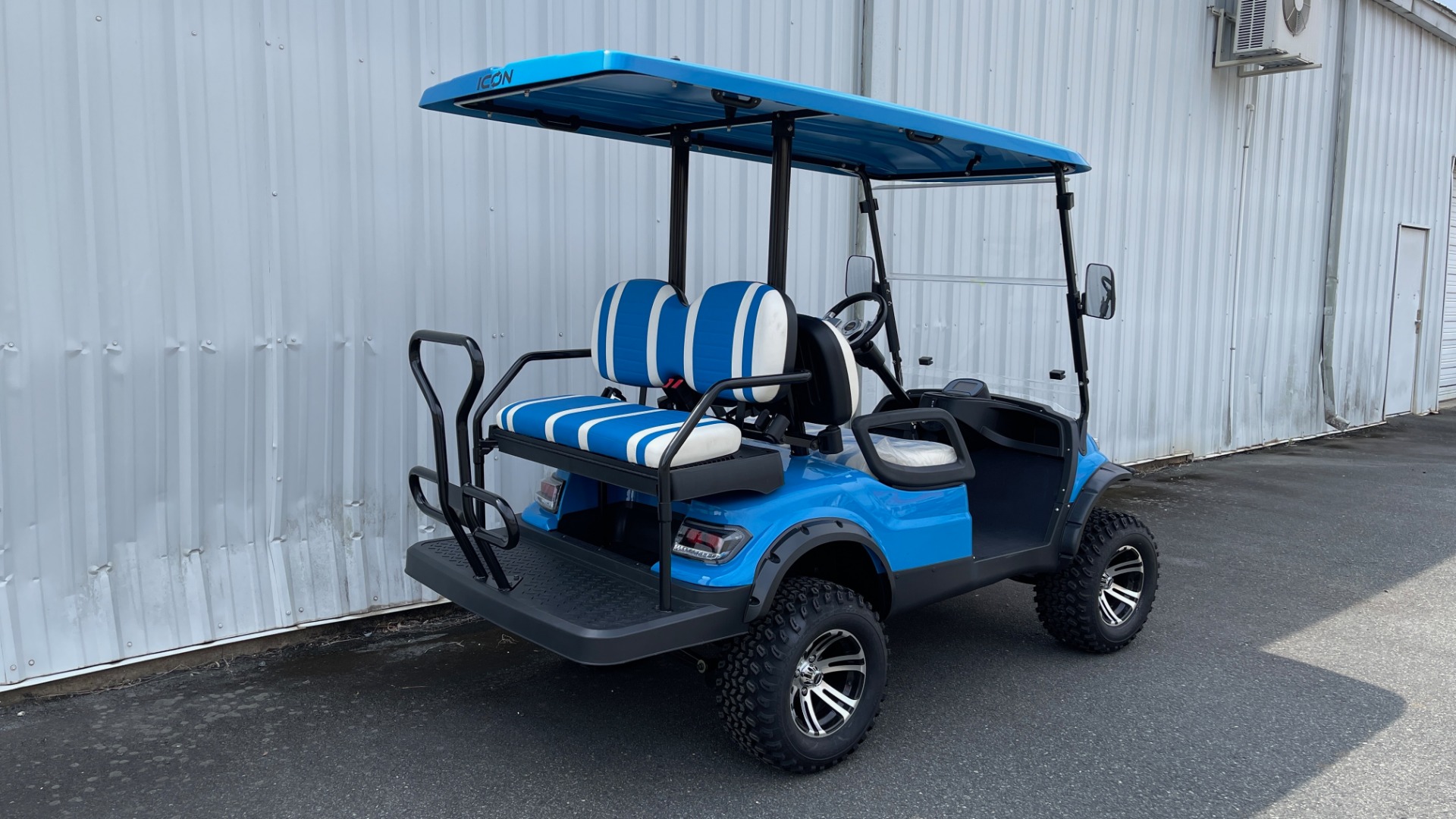 Used 2021 ICON i40L LIFTED ELECTRIC CAR / 4-PASSENGER GOLF CART / 25MPH / NEW / 1-MILE for sale Sold at Formula Imports in Charlotte NC 28227 3