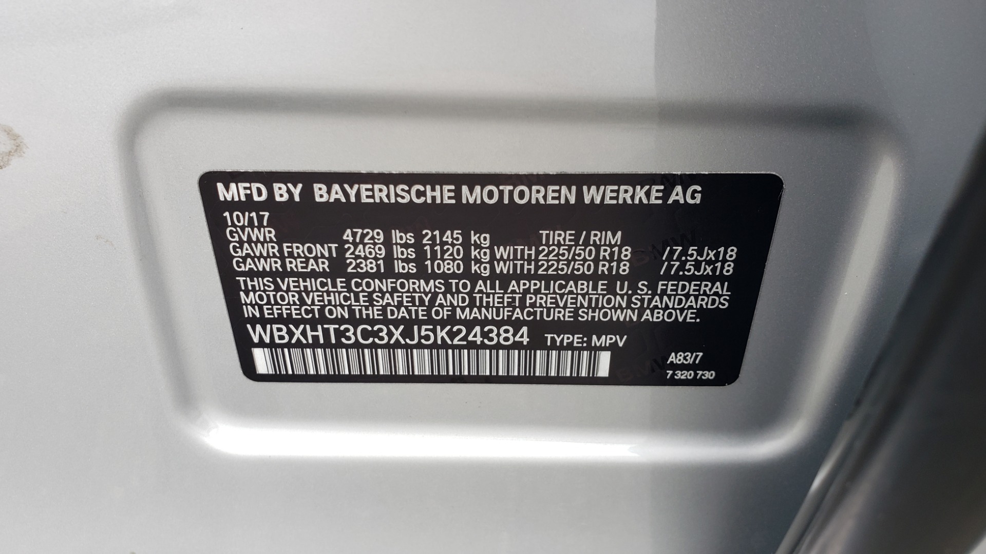 Used 2018 BMW X1 XDRIVE38I / NAV / CONV PKG / PANO-ROOF / HTD STS / REARVIEW for sale Sold at Formula Imports in Charlotte NC 28227 72
