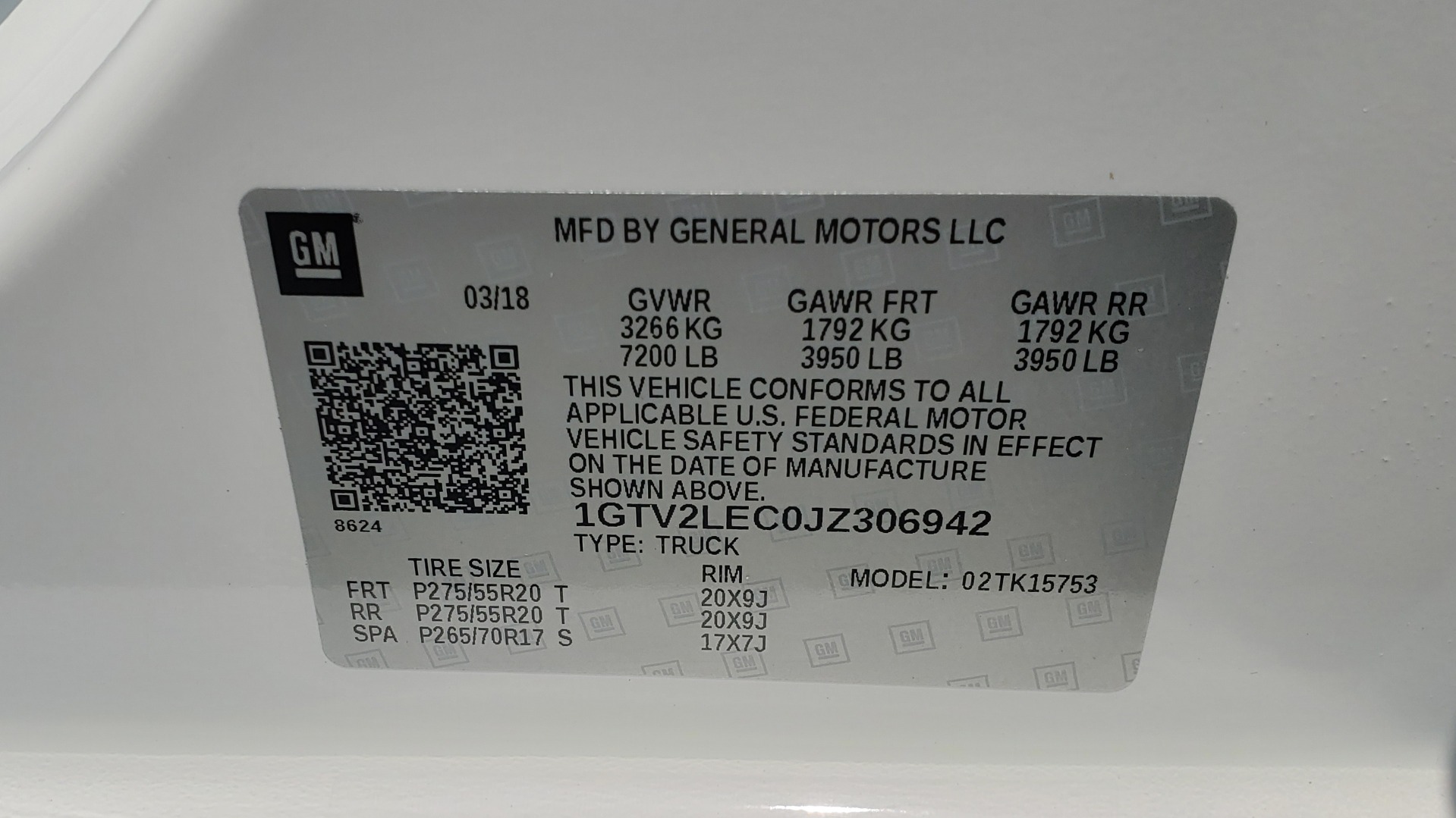 Used 2018 GMC SIERRA 1500 4WD DOUBLECAB / 143.5IN / 5.3L V8 / 6-SPD AUTO / REARVIEW for sale Sold at Formula Imports in Charlotte NC 28227 77