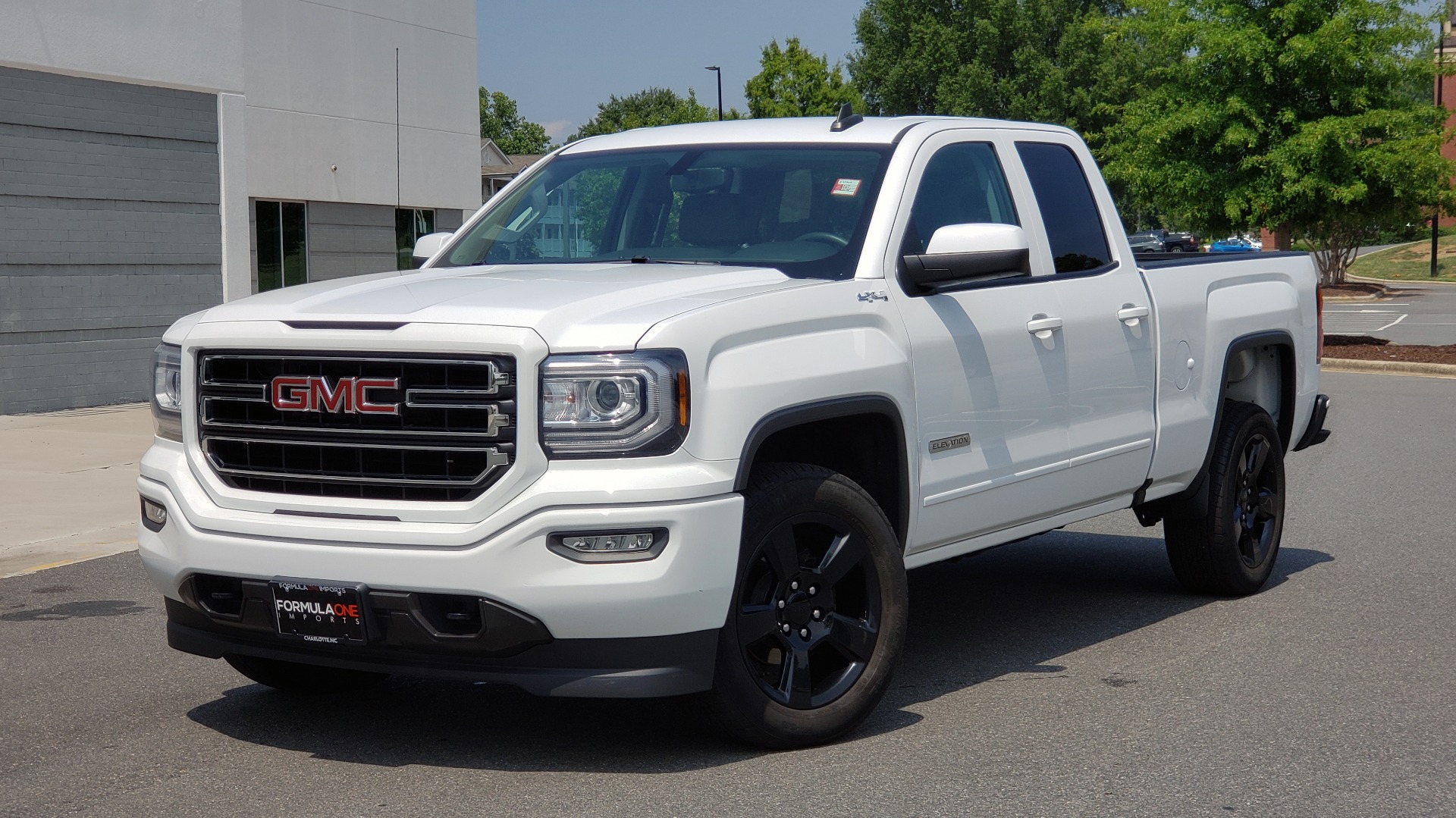 Used 2018 GMC SIERRA 1500 4WD DOUBLECAB / 143.5IN / 5.3L V8 / 6-SPD AUTO / REARVIEW for sale Sold at Formula Imports in Charlotte NC 28227 1