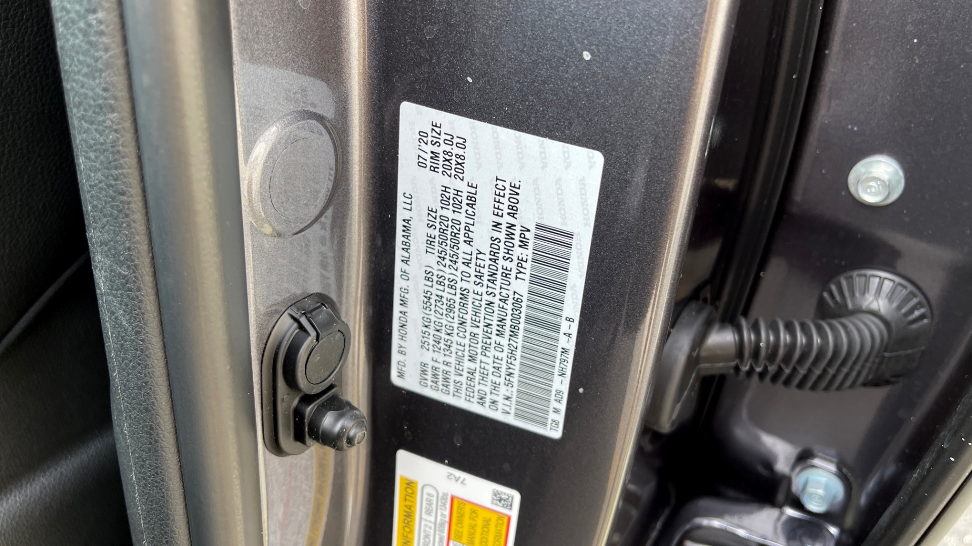 Used 2021 Honda PILOT SE / 3.5L V6 / 9-SPD AUTO / SUNROOF / 3-ROW / REARVIEW for sale Sold at Formula Imports in Charlotte NC 28227 77