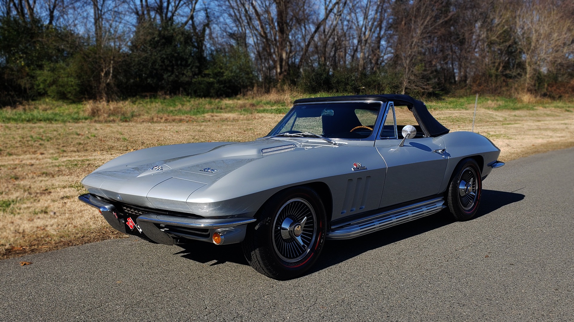 Used 1966 Chevrolet CORVETTE STINGRAY CONVERTIBLE 427 / 4-SPD / NUMBER MATCHING for sale Sold at Formula Imports in Charlotte NC 28227 62