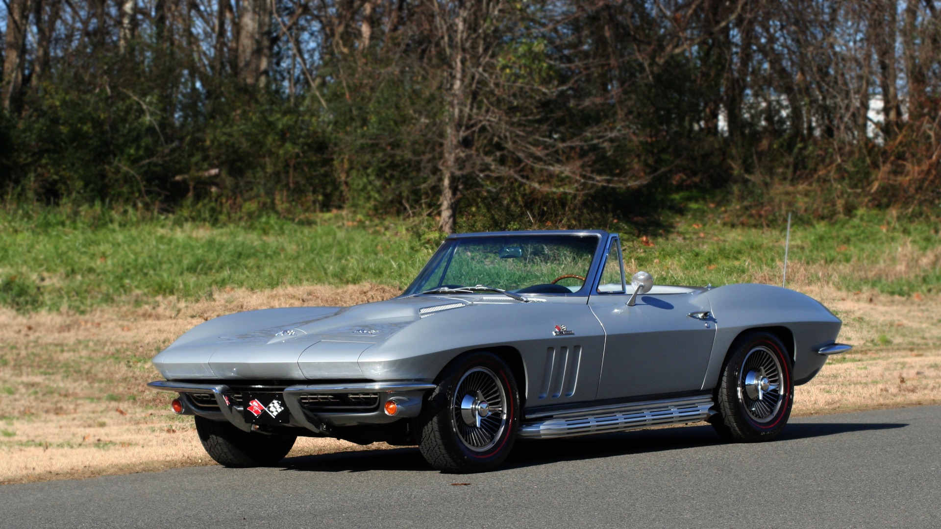 Used 1966 Chevrolet CORVETTE STINGRAY CONVERTIBLE 427 / 4-SPD / NUMBER MATCHING for sale Sold at Formula Imports in Charlotte NC 28227 1