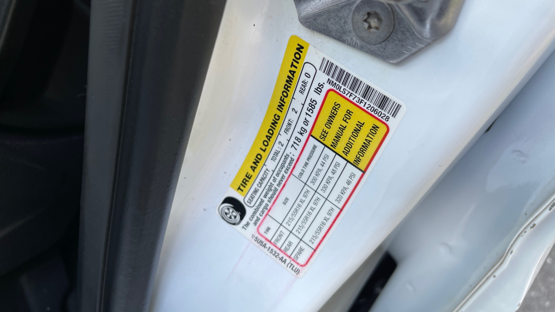 Used 2015 Ford TRANSIT CONNECT XLT CARGO VAN LWB / 2.5L 4-CYL / 6-SPD AUTO / ROOF RACK for sale Sold at Formula Imports in Charlotte NC 28227 70