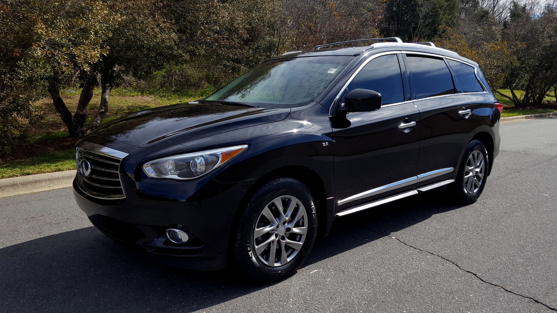 Used 2015 INFINITI QX60 AWD / PREMIUM PLUS PKG / NAV / SUNROOF / BOSE / 3-ROW / DVD for sale Sold at Formula Imports in Charlotte NC 28227 1
