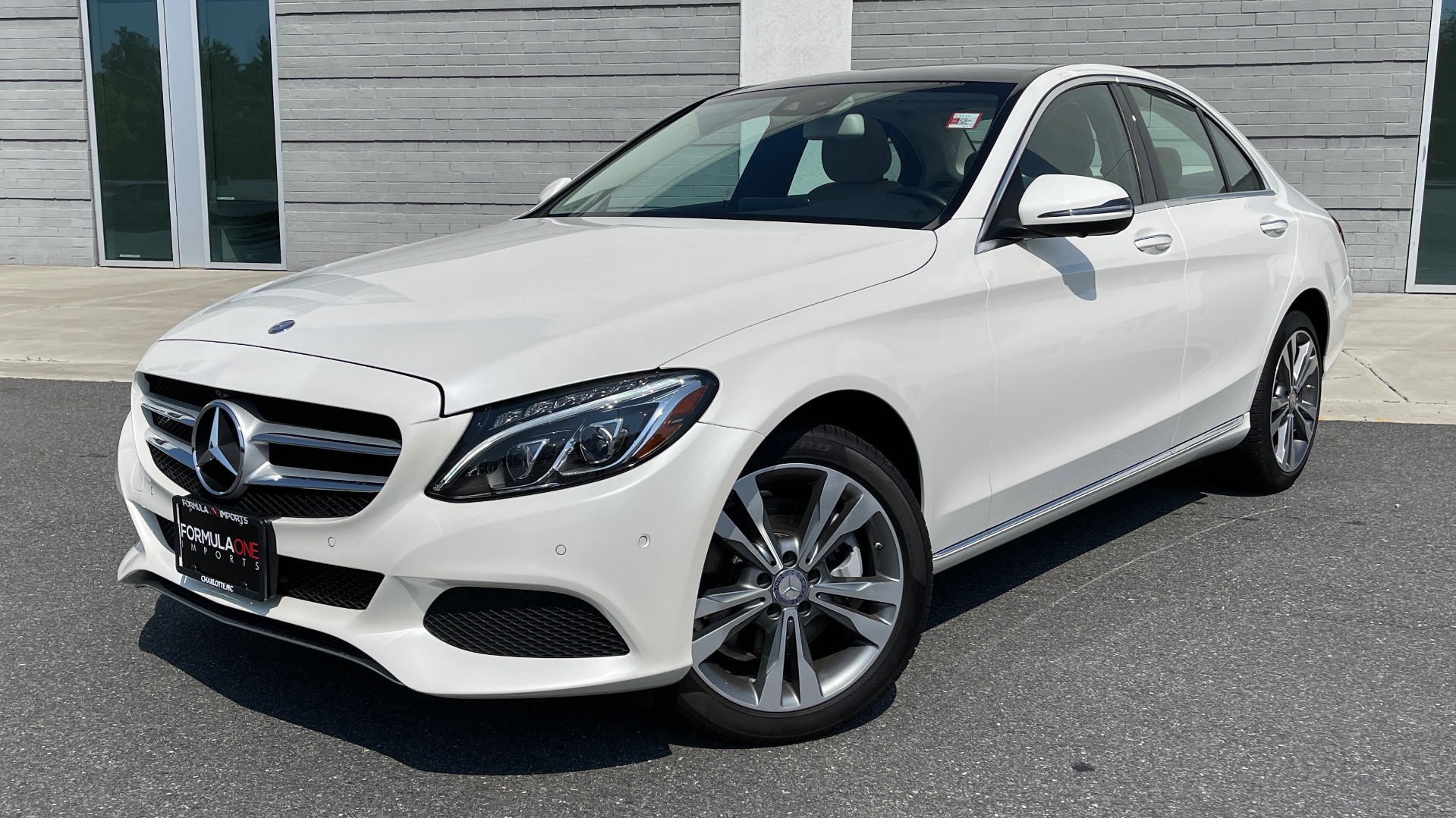 Used 2016 Mercedes-Benz C-CLASS C 300 4MATIC PREMIUM / BSA / MULTI MEDIA PKG / LIGHTING / REARVIEW for sale Sold at Formula Imports in Charlotte NC 28227 1