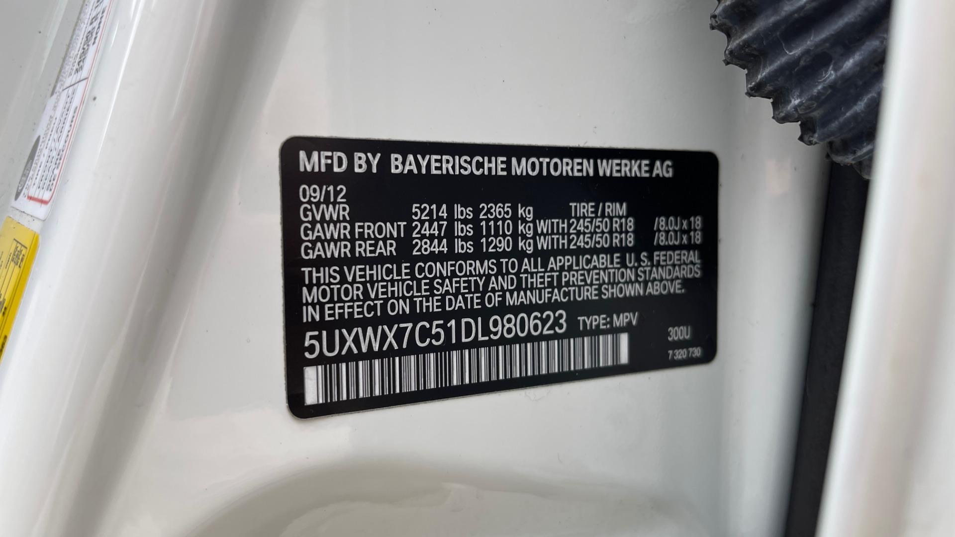 Used 2013 BMW X3 XDRIVE35I PREMIUM / TECHNOLOGY / COLD WTHR / REARVIEW for sale Sold at Formula Imports in Charlotte NC 28227 75