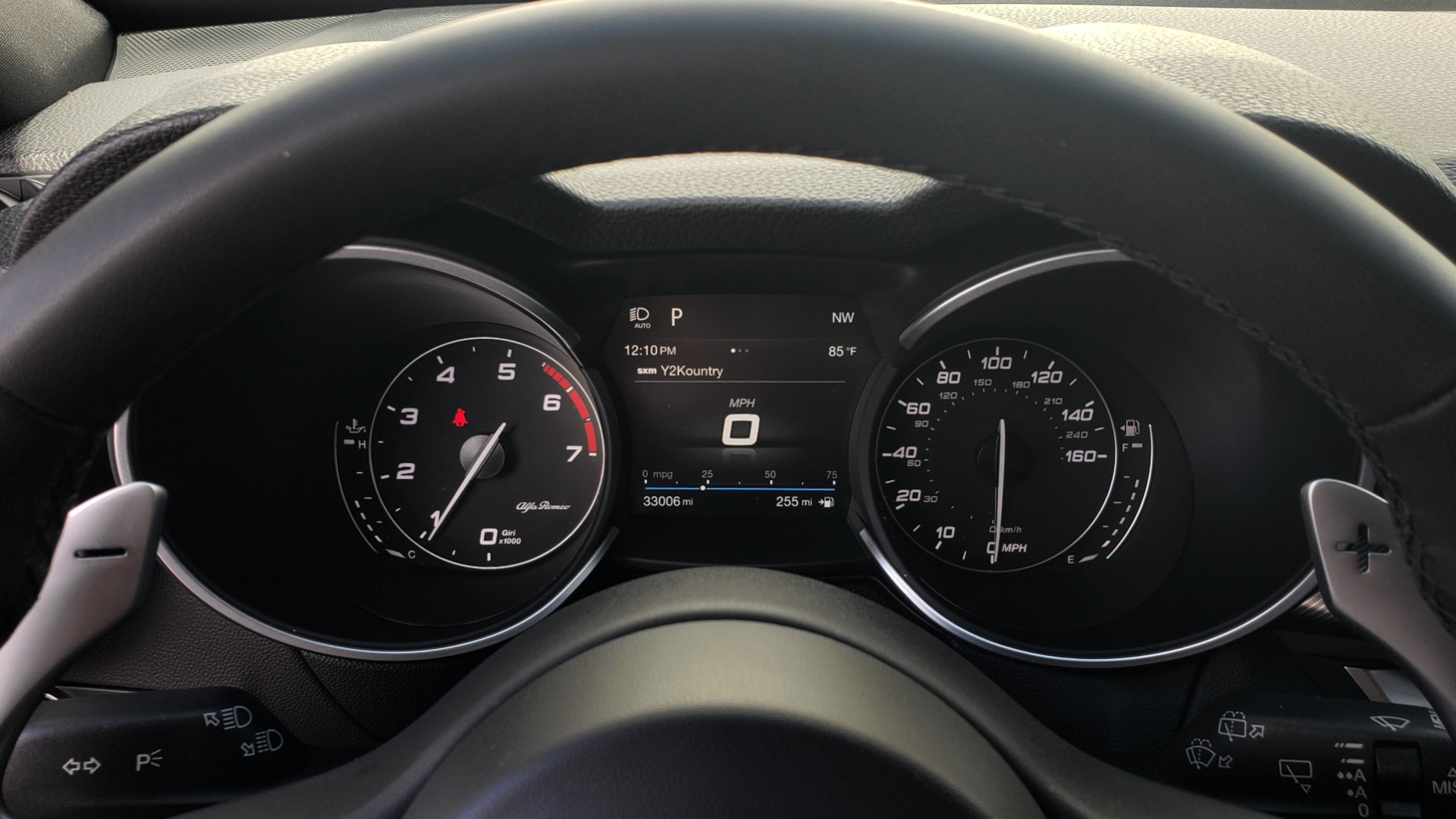 Used 2019 Alfa Romeo STELVIO TI SPORT AWD / 2.0L TURBO / 8-SPD AUTO / DRVR ASST / REARVIEW for sale Sold at Formula Imports in Charlotte NC 28227 47