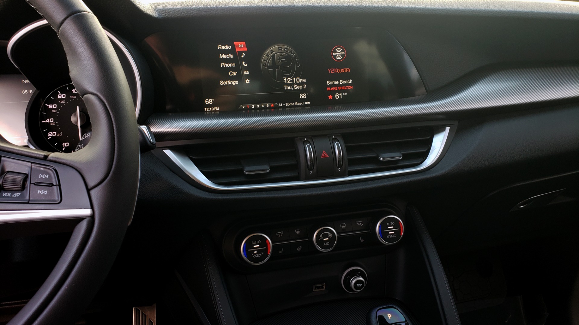 Used 2019 Alfa Romeo STELVIO TI SPORT AWD / 2.0L TURBO / 8-SPD AUTO / DRVR ASST / REARVIEW for sale Sold at Formula Imports in Charlotte NC 28227 50