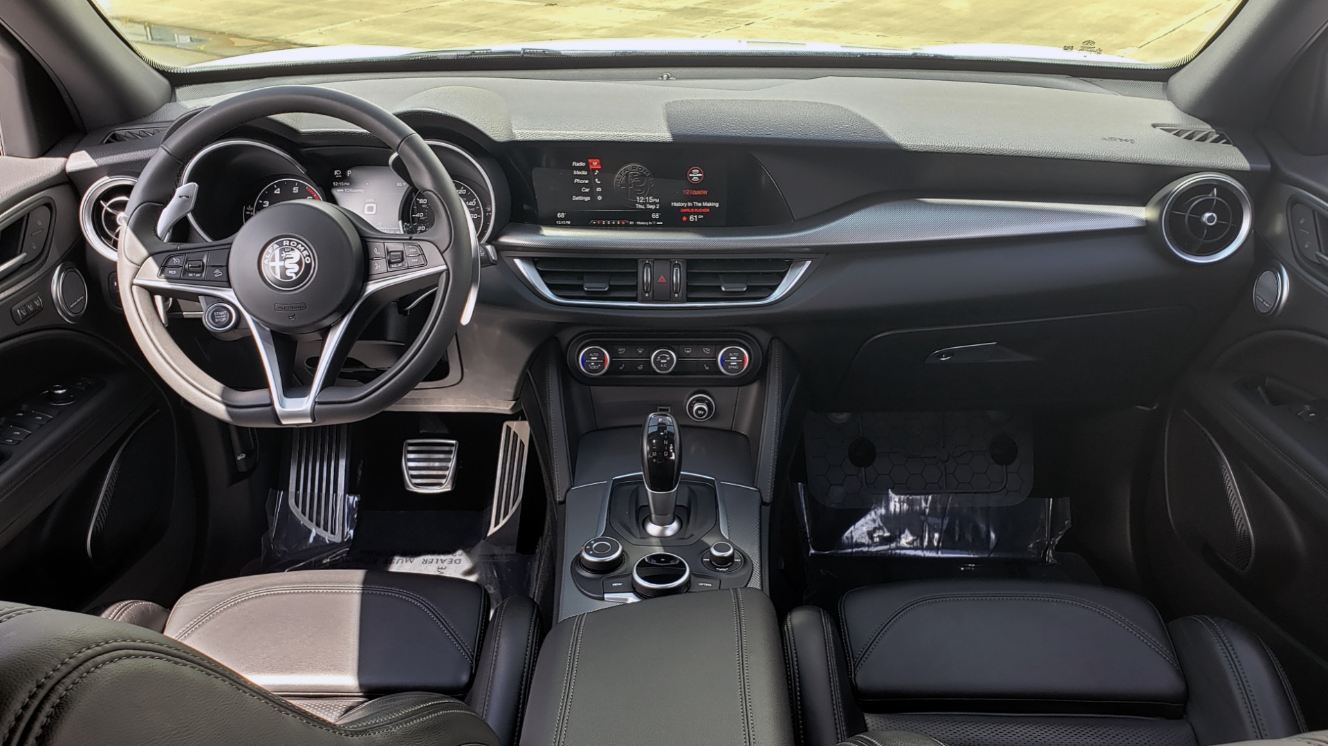 Used 2019 Alfa Romeo STELVIO TI SPORT AWD / 2.0L TURBO / 8-SPD AUTO / DRVR ASST / REARVIEW for sale Sold at Formula Imports in Charlotte NC 28227 81