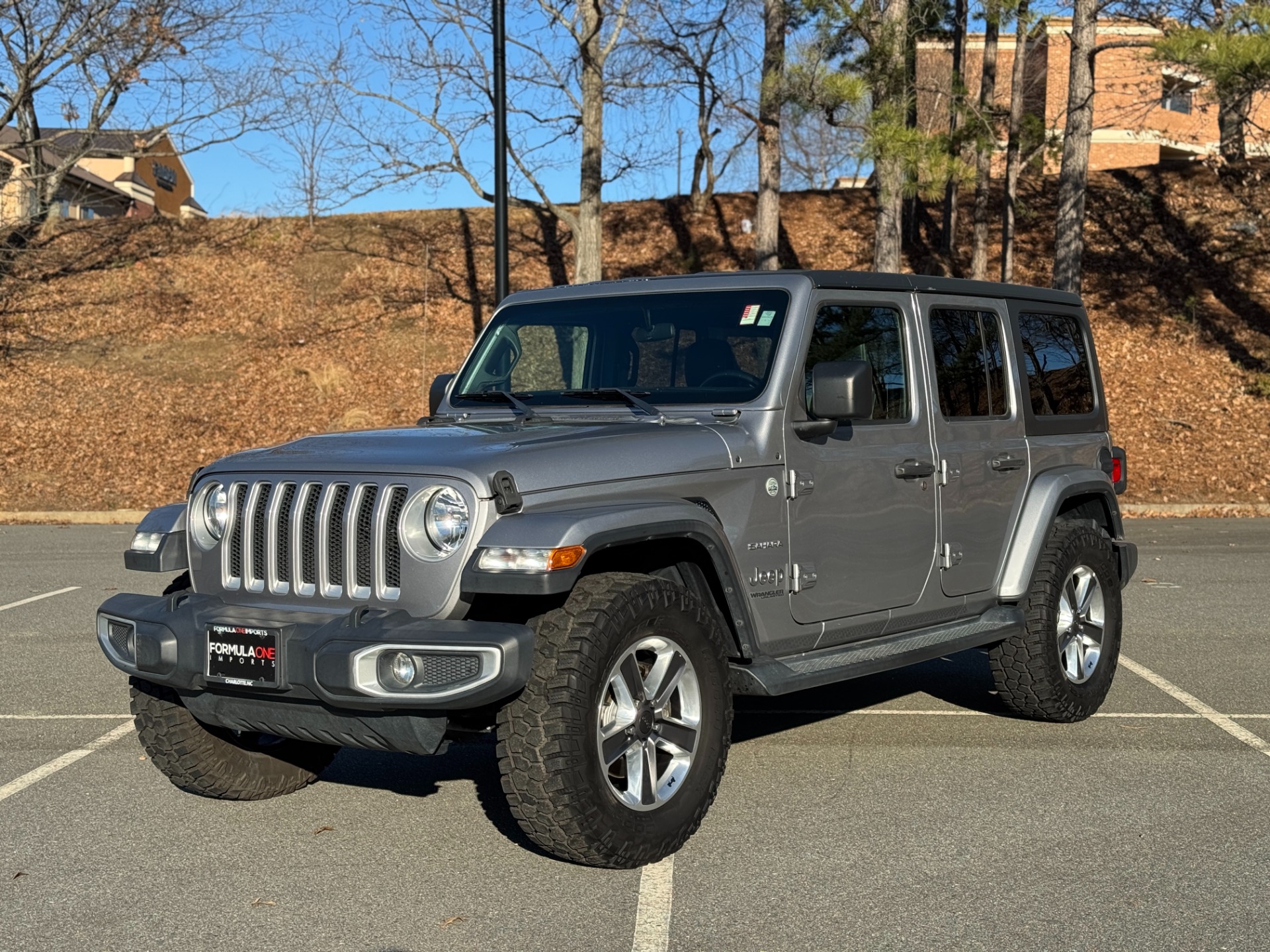 Used 2020 Jeep Wrangler Unlimited Sahara for sale Sold at Formula Imports in Charlotte NC 28227 4