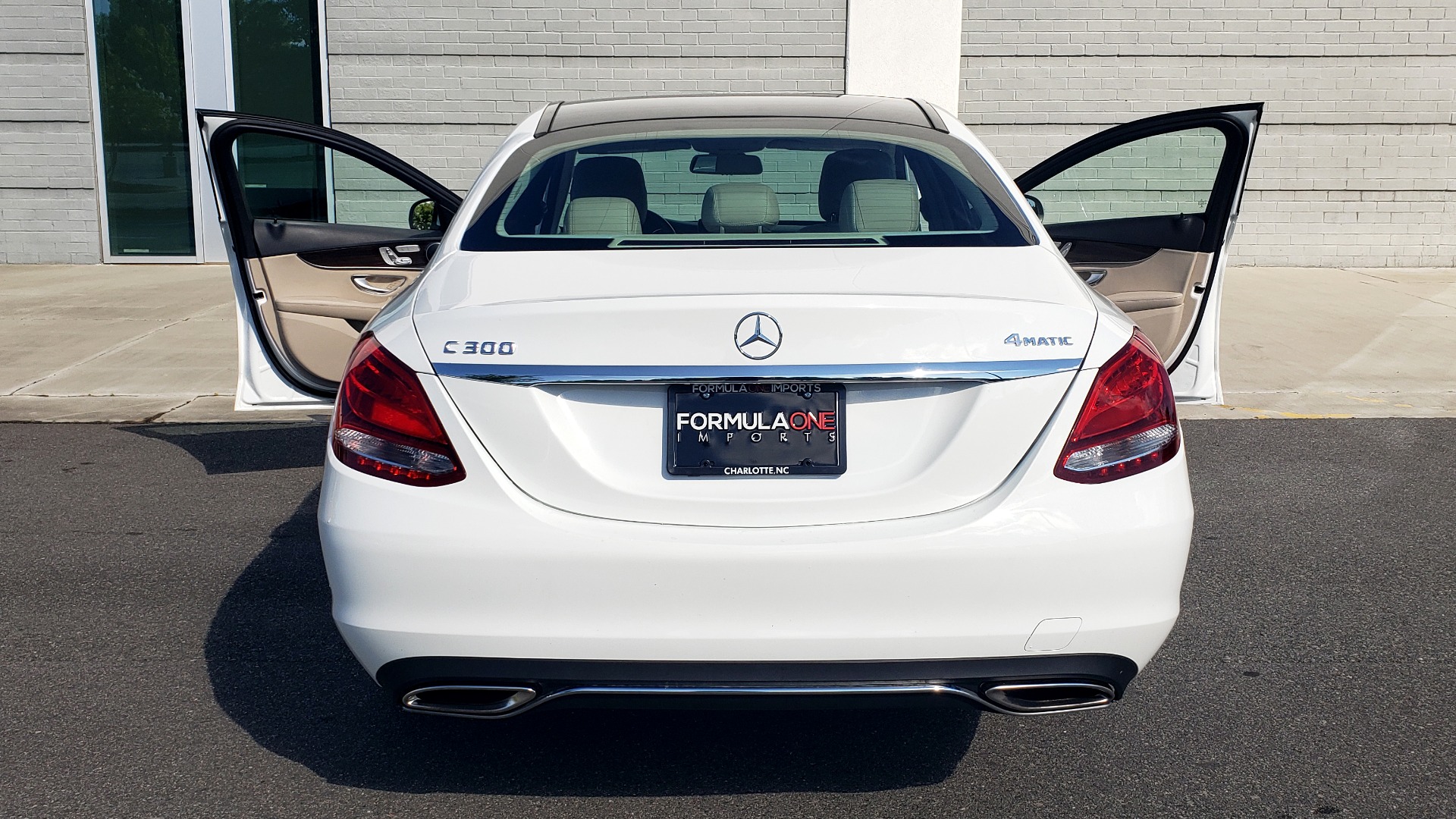 Used 2018 Mercedes-Benz C-Class C 300 4MATIC PREMIUM / APPLE CARPLAY / PANO-ROOF / REARVIEW for sale Sold at Formula Imports in Charlotte NC 28227 28