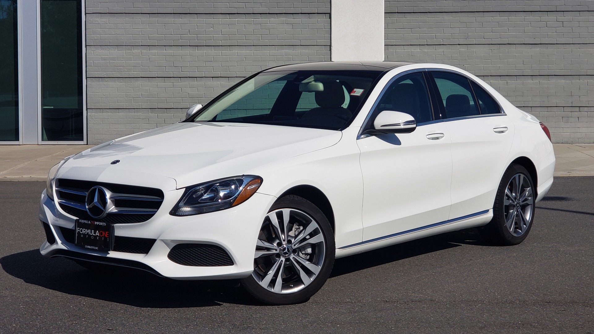 Used 2018 Mercedes-Benz C-Class C 300 4MATIC PREMIUM / APPLE CARPLAY / PANO-ROOF / REARVIEW for sale Sold at Formula Imports in Charlotte NC 28227 8