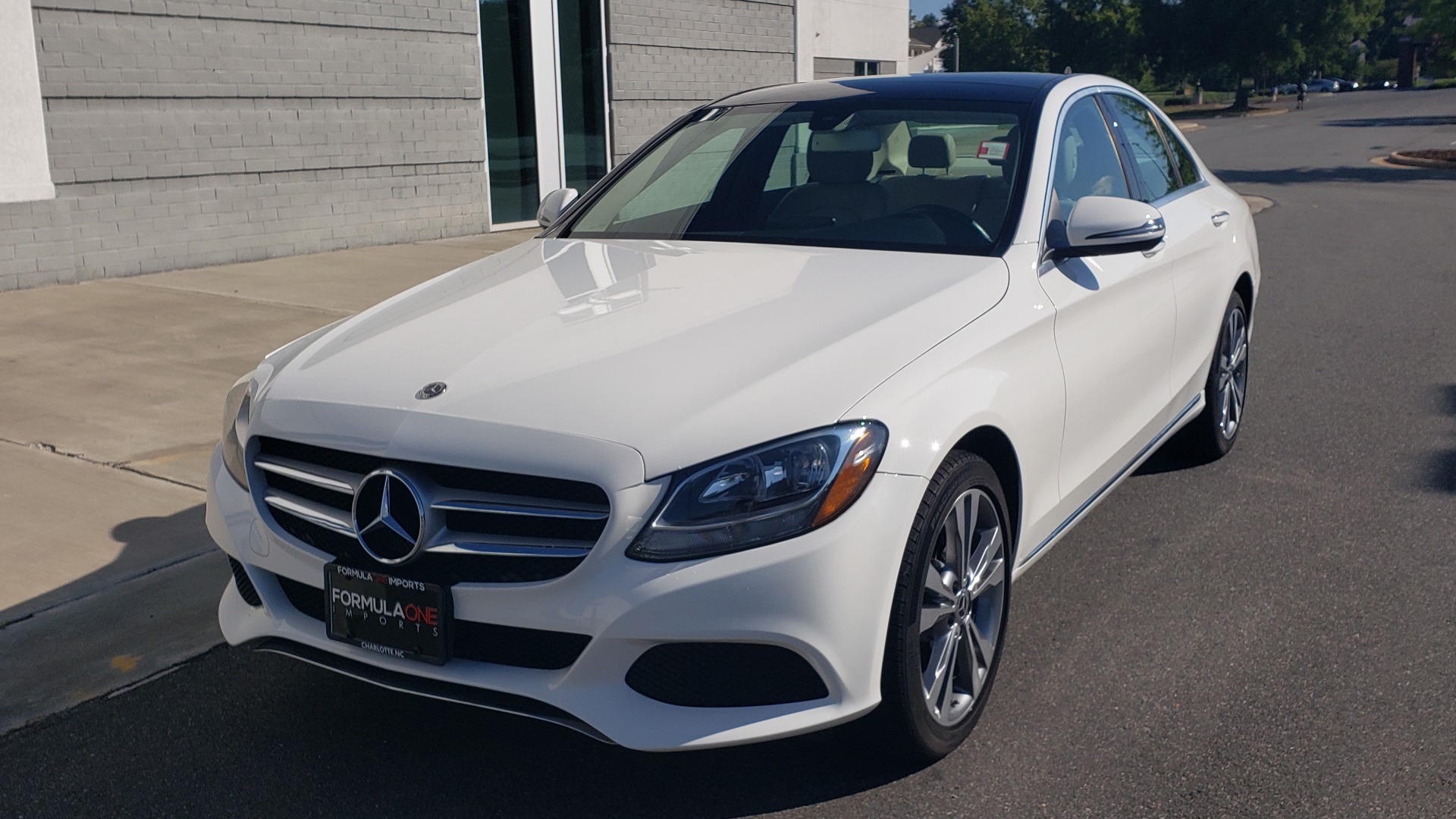 Used 2018 Mercedes-Benz C-Class C 300 4MATIC PREMIUM / APPLE CARPLAY / PANO-ROOF / REARVIEW for sale Sold at Formula Imports in Charlotte NC 28227 1