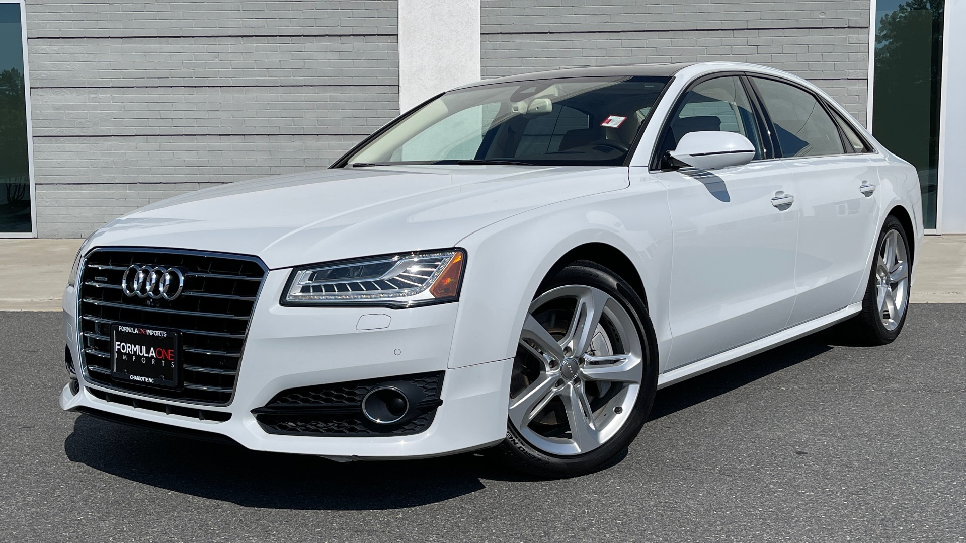 Used 2018 Audi A8 L SPORT 4.0T / EXECUTIVE PKG / NAV / BOSE / SUNROOF / REARVIEW for sale Sold at Formula Imports in Charlotte NC 28227 1