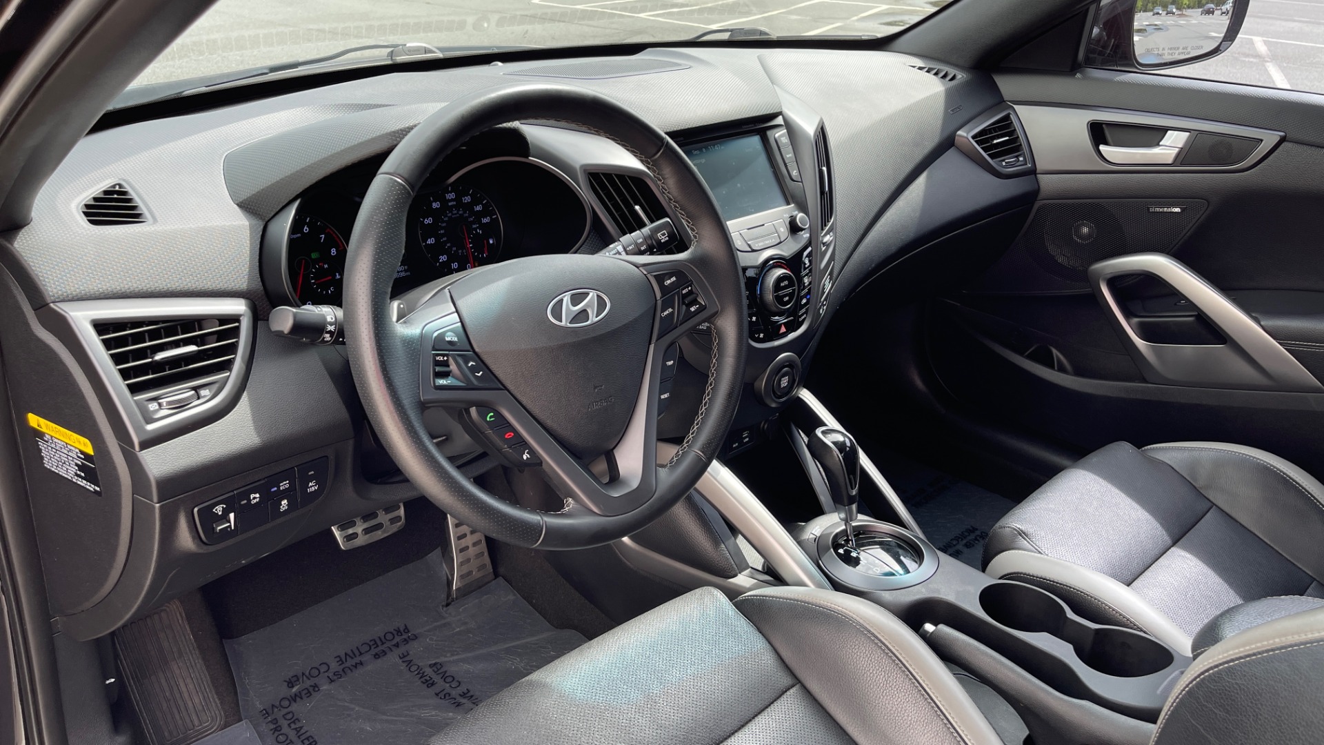 Used 2016 Hyundai VELOSTER TURBO 1.6L / AUTO / NAV / PANO-ROOF / REARVIEW for sale Sold at Formula Imports in Charlotte NC 28227 28