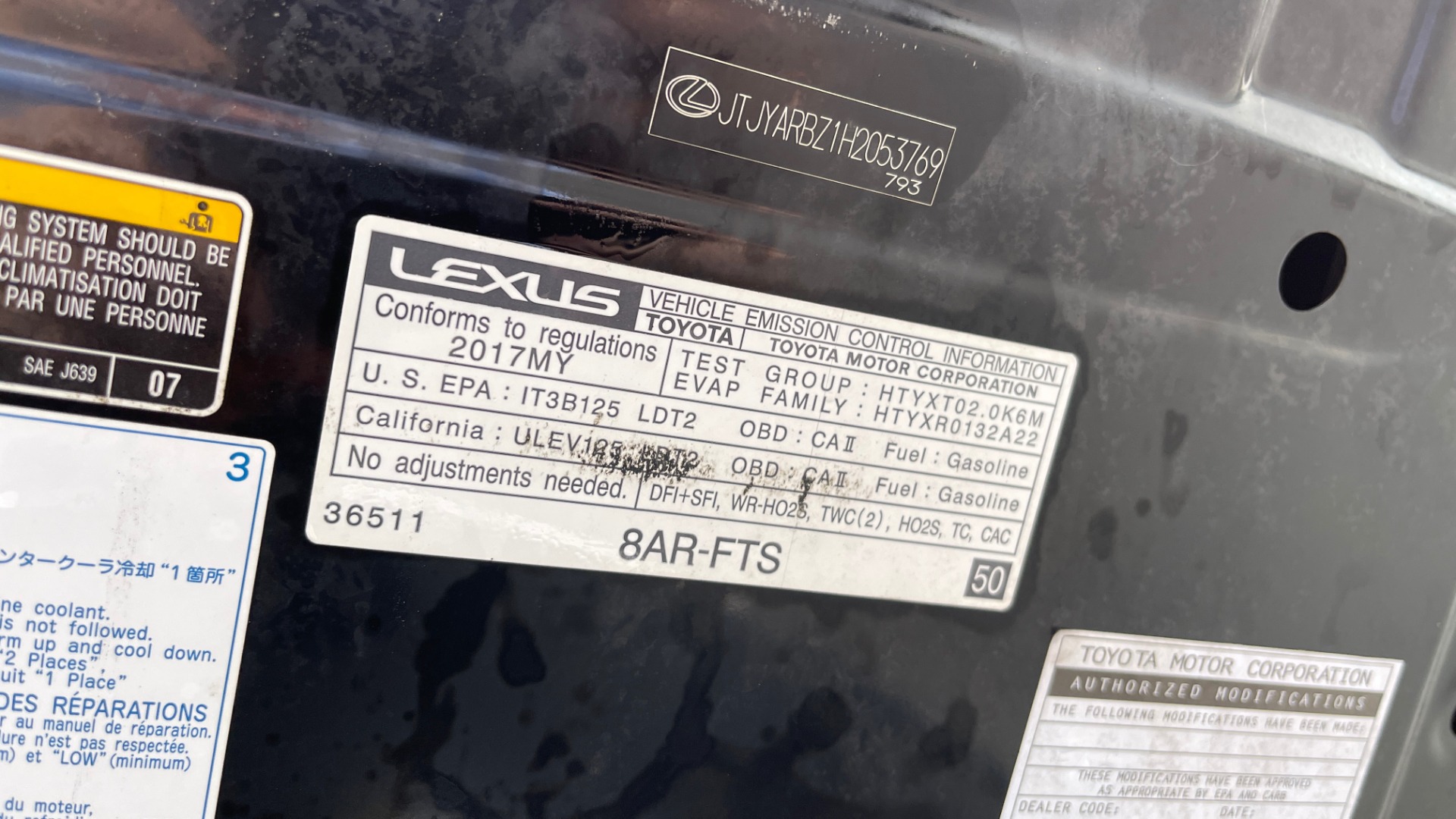 Used 2017 Lexus NX PREMIUM F-SPORT / 2.0L TURBO / BSM / PARK ASST / REARVIEW for sale Sold at Formula Imports in Charlotte NC 28227 10