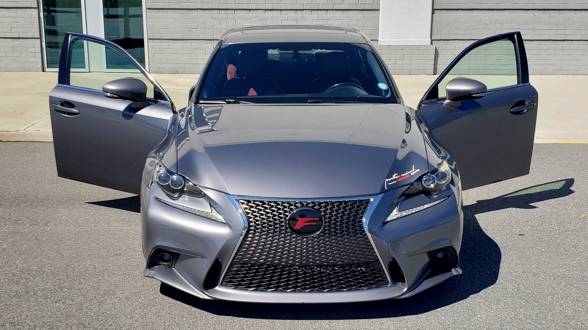 Used 2016 Lexus IS 200T F-SPORT SEDAN / SUNROOF / LCA / HTD & CLD SEATS / REARVIEW for sale Sold at Formula Imports in Charlotte NC 28227 21