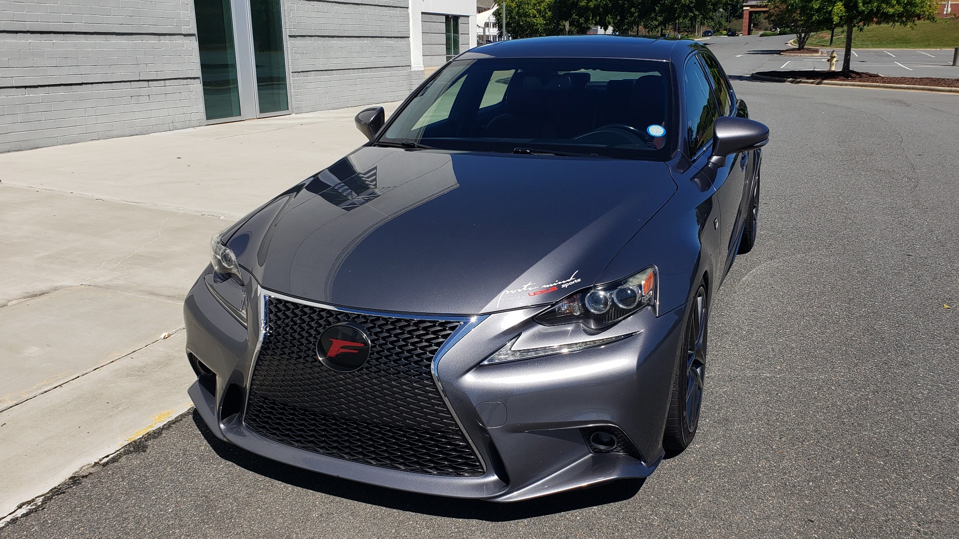 Used 2016 Lexus IS 200T F-SPORT SEDAN / SUNROOF / LCA / HTD & CLD SEATS / REARVIEW for sale Sold at Formula Imports in Charlotte NC 28227 3
