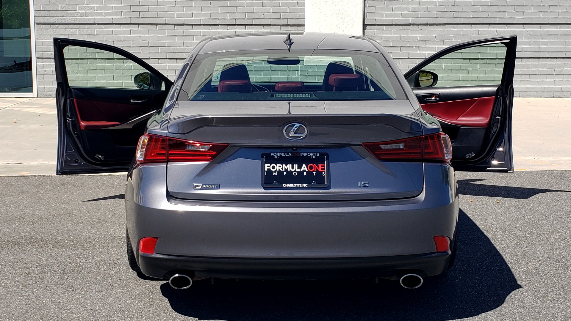 Used 2016 Lexus IS 200T F-SPORT SEDAN / SUNROOF / LCA / HTD & CLD SEATS / REARVIEW for sale Sold at Formula Imports in Charlotte NC 28227 30
