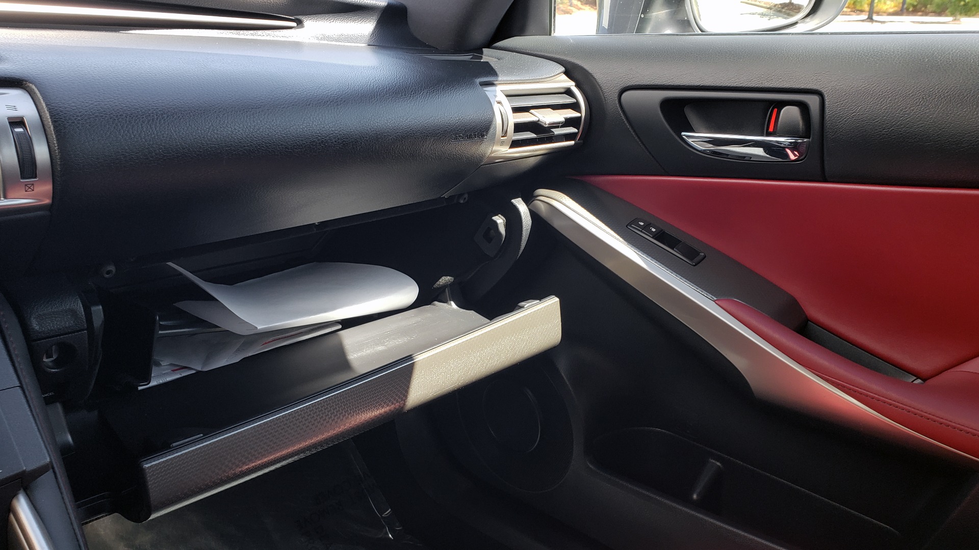 Used 2016 Lexus IS 200T F-SPORT SEDAN / SUNROOF / LCA / HTD & CLD SEATS / REARVIEW for sale Sold at Formula Imports in Charlotte NC 28227 53
