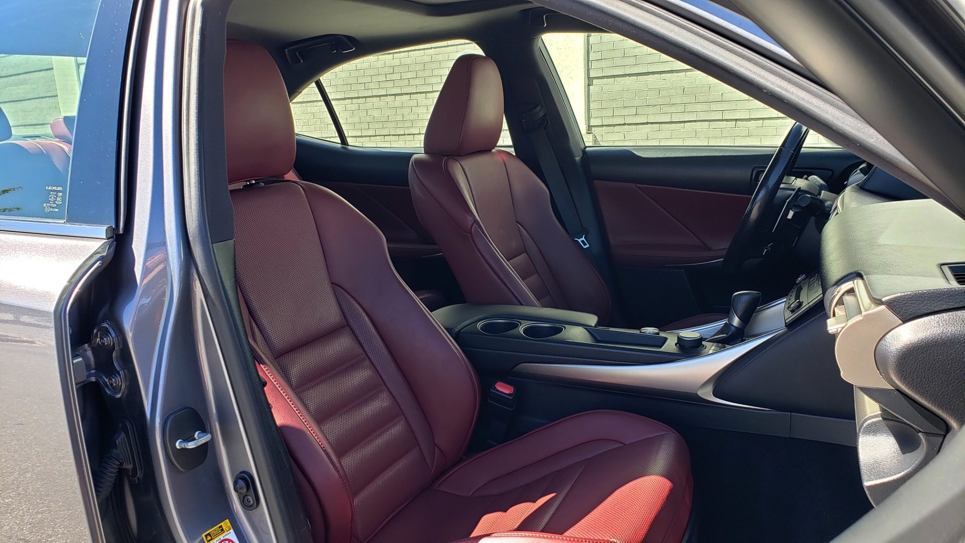 Used 2016 Lexus IS 200T F-SPORT SEDAN / SUNROOF / LCA / HTD & CLD SEATS / REARVIEW for sale Sold at Formula Imports in Charlotte NC 28227 64