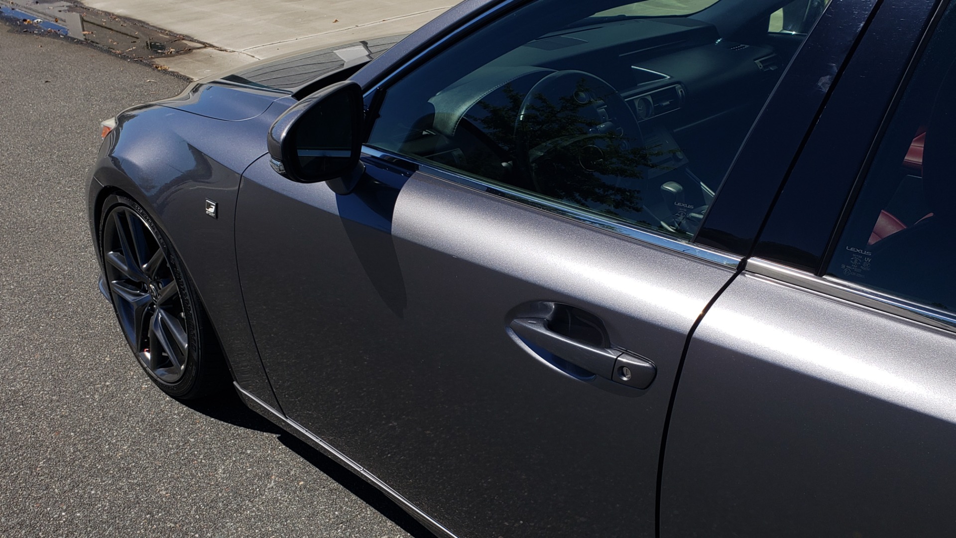 Used 2016 Lexus IS 200T F-SPORT SEDAN / SUNROOF / LCA / HTD & CLD SEATS / REARVIEW for sale Sold at Formula Imports in Charlotte NC 28227 7